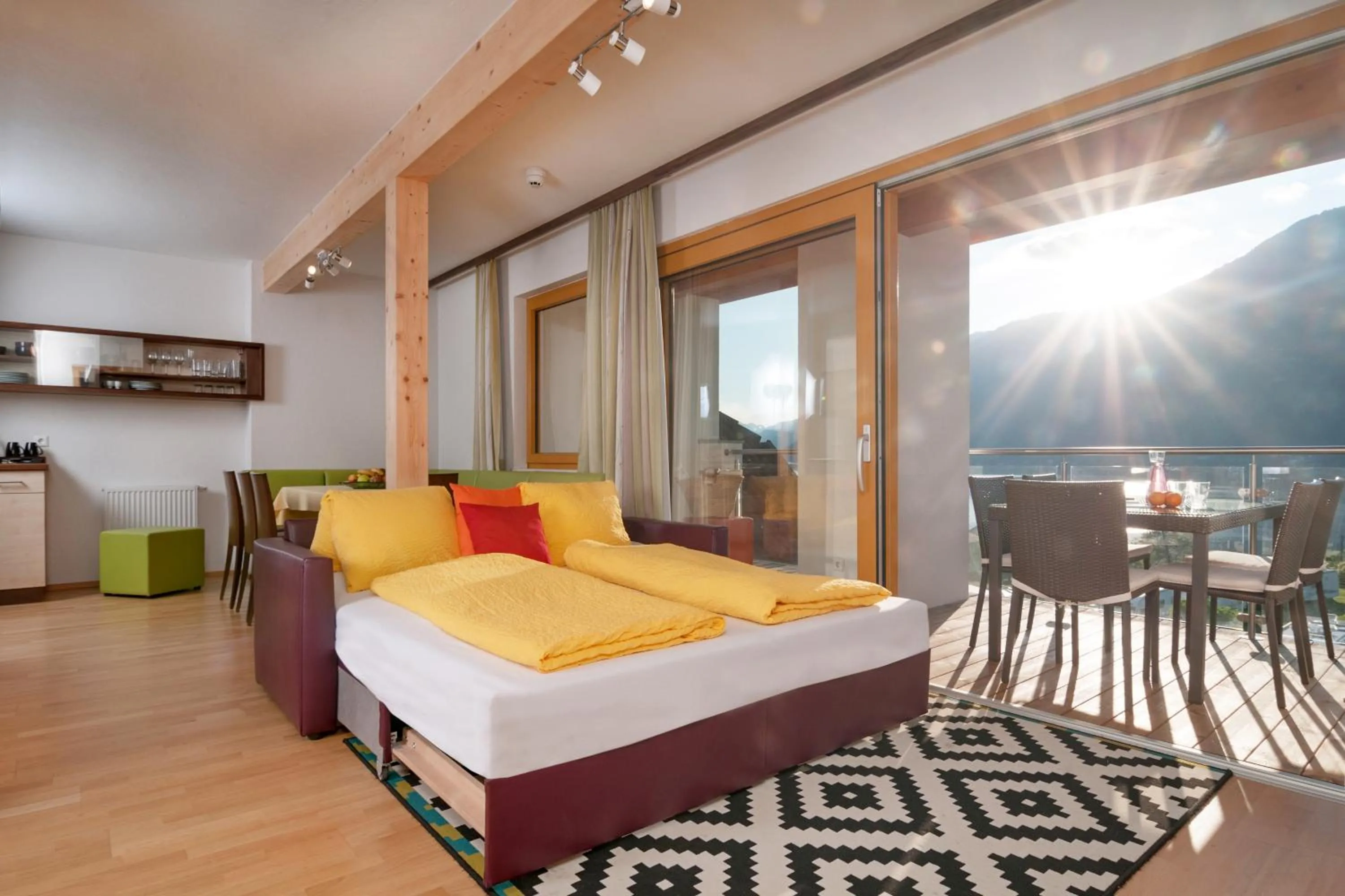 Photo of the whole room, Bed in Wellness Landhaus Parth