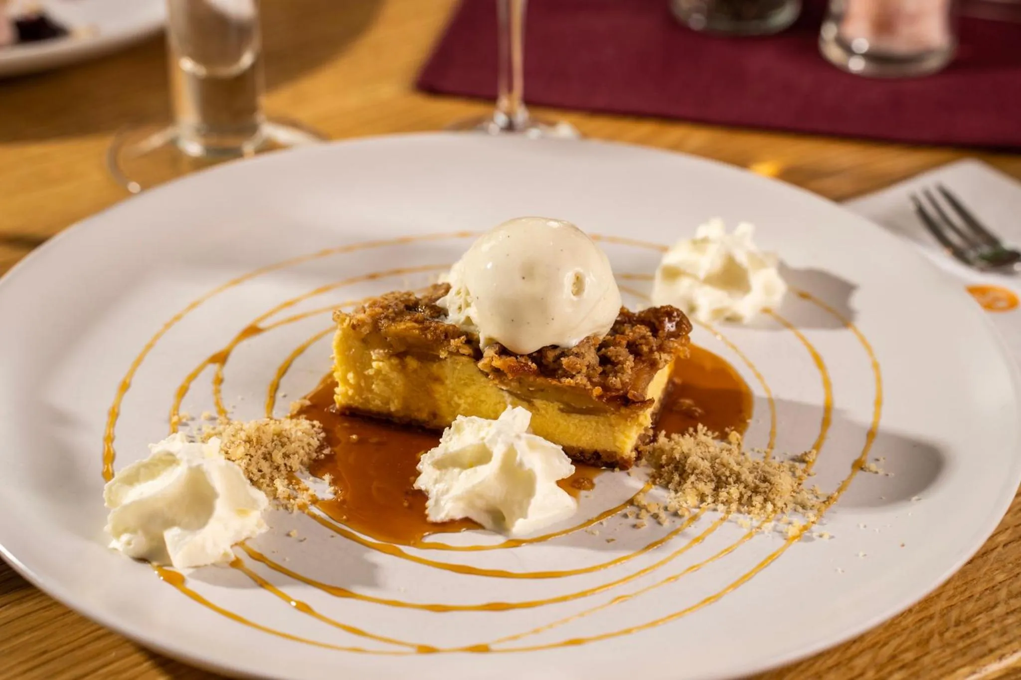 Food and drinks in Wellness Landhaus Parth