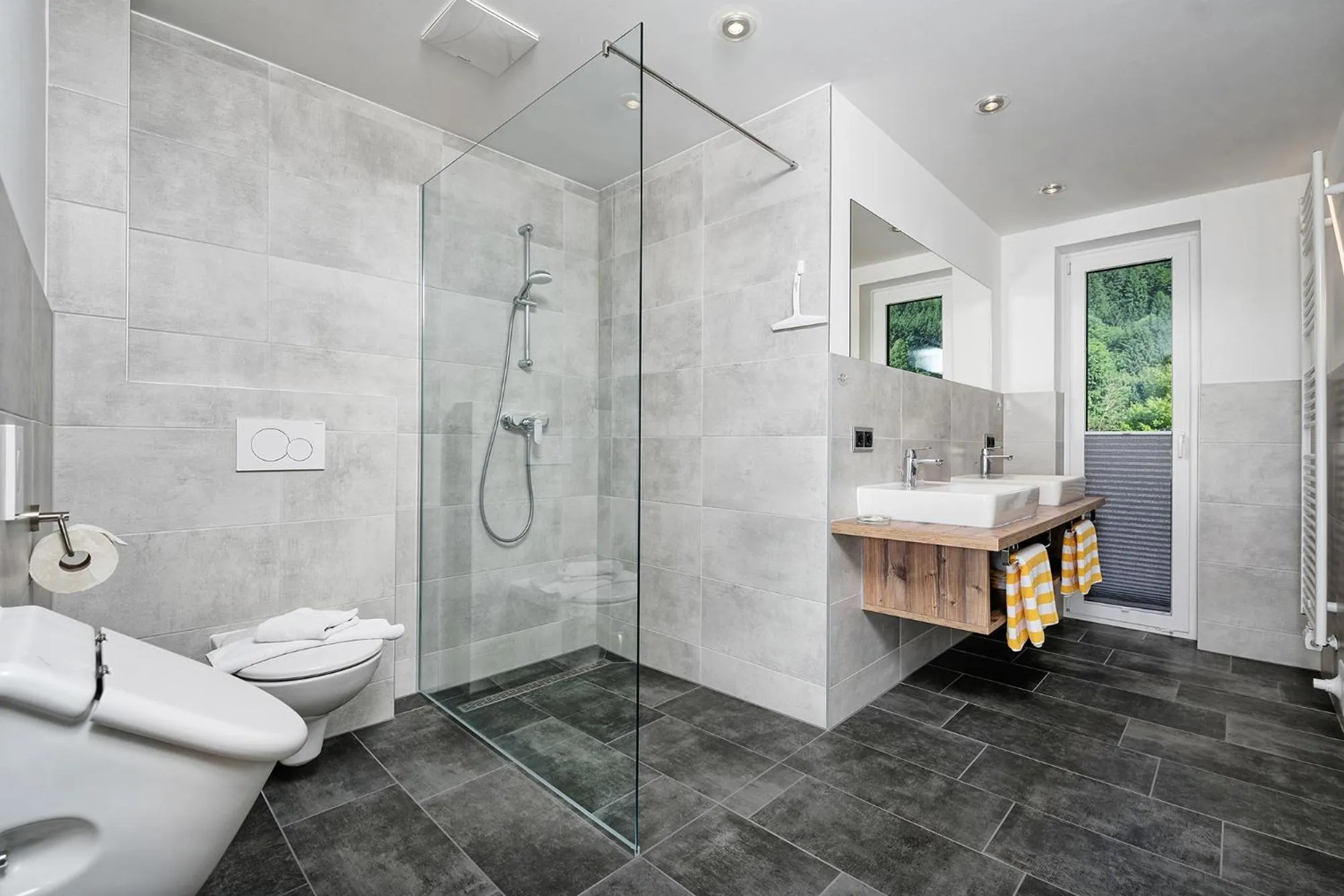 Bathroom in Wellness Landhaus Parth