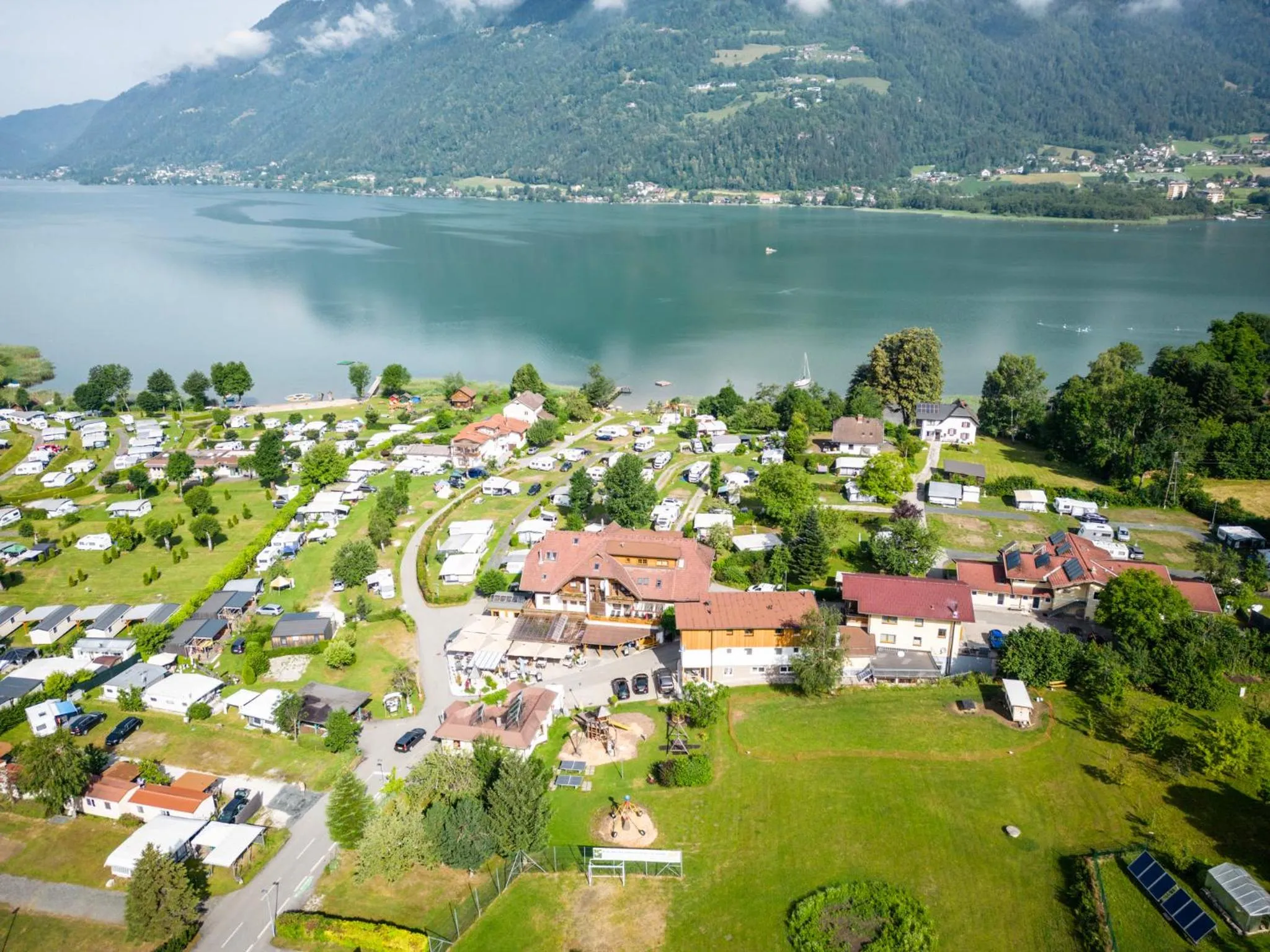 Lake view in Wellness Landhaus Parth