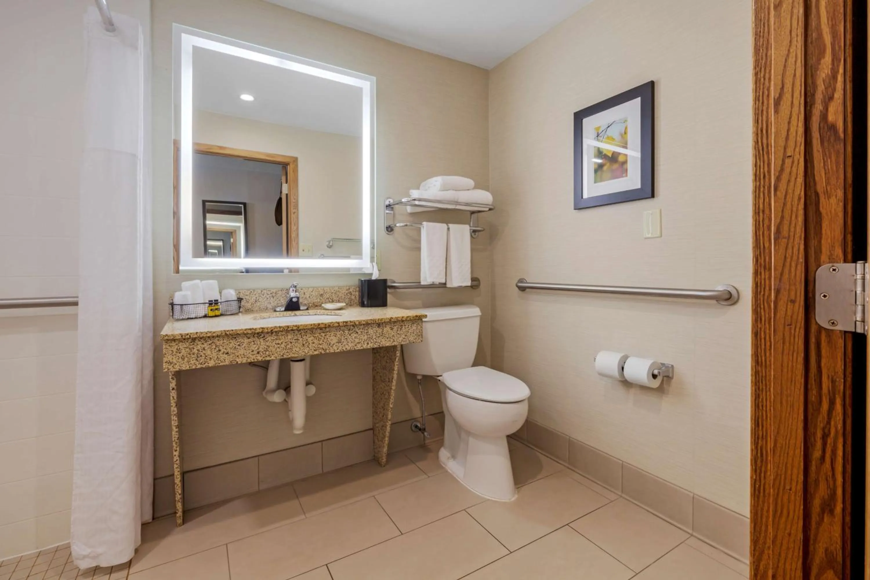 Bathroom in Best Western Plus Dubuque Hotel and Conference Center