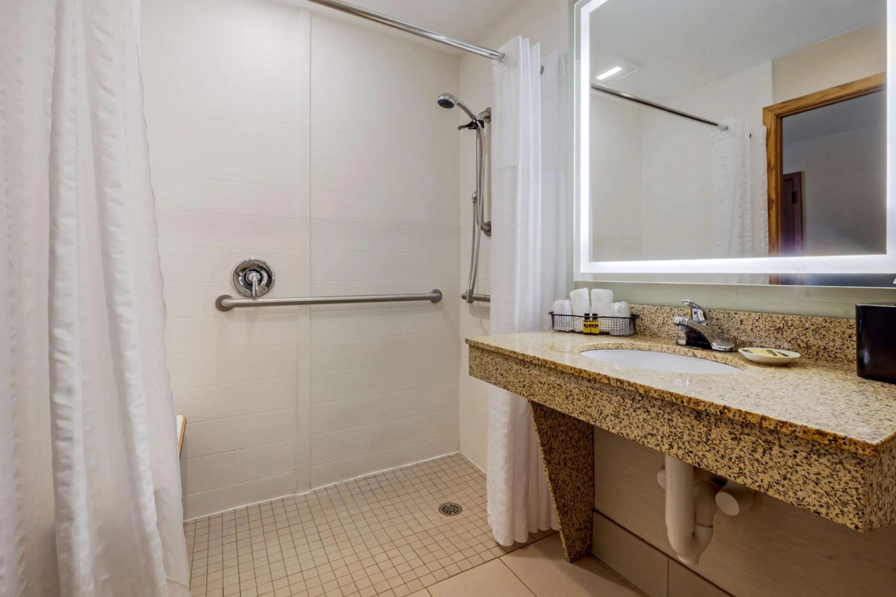 Bathroom in Best Western Plus Dubuque Hotel and Conference Center