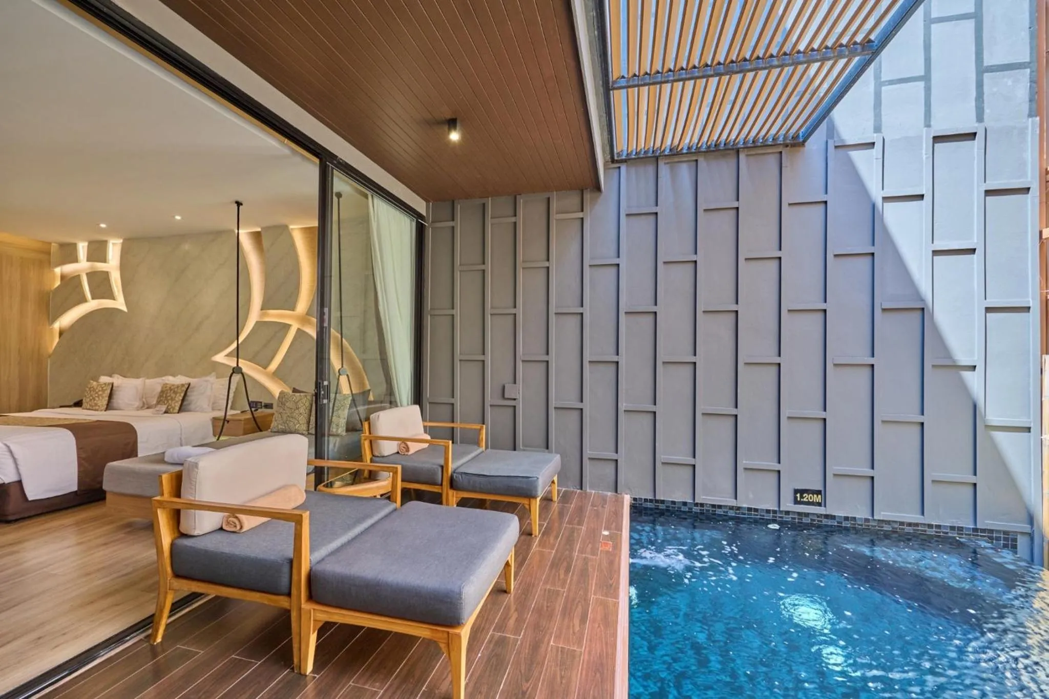 Seating area in The Yana Villas Hua Hin