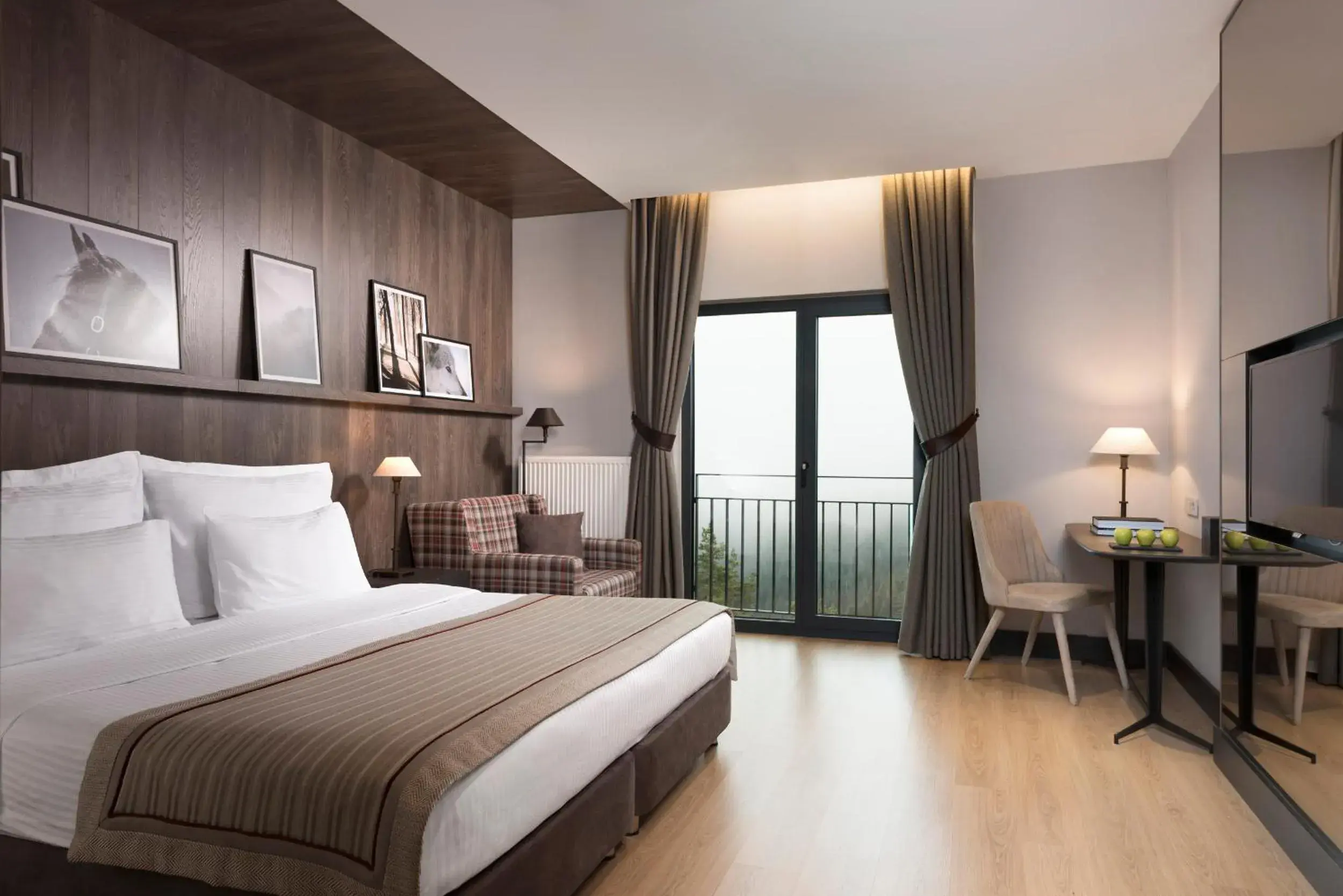 Double or Twin Room with Garden View in Ilgaz Mountain Resort Hotel Double or Twin Room with Garden View in Ilgaz Mountain Resort Hotel