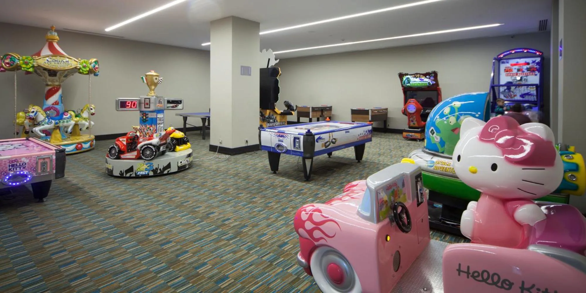 Children play ground in Ilgaz Mountain Resort Hotel