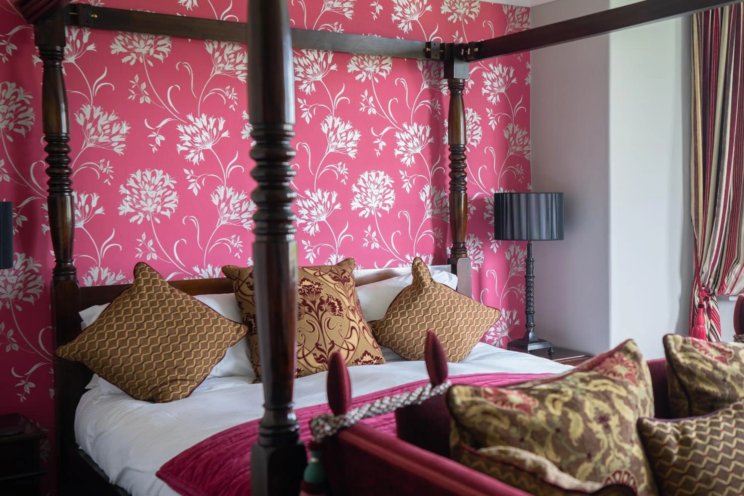 Bed in Dower House Hotel