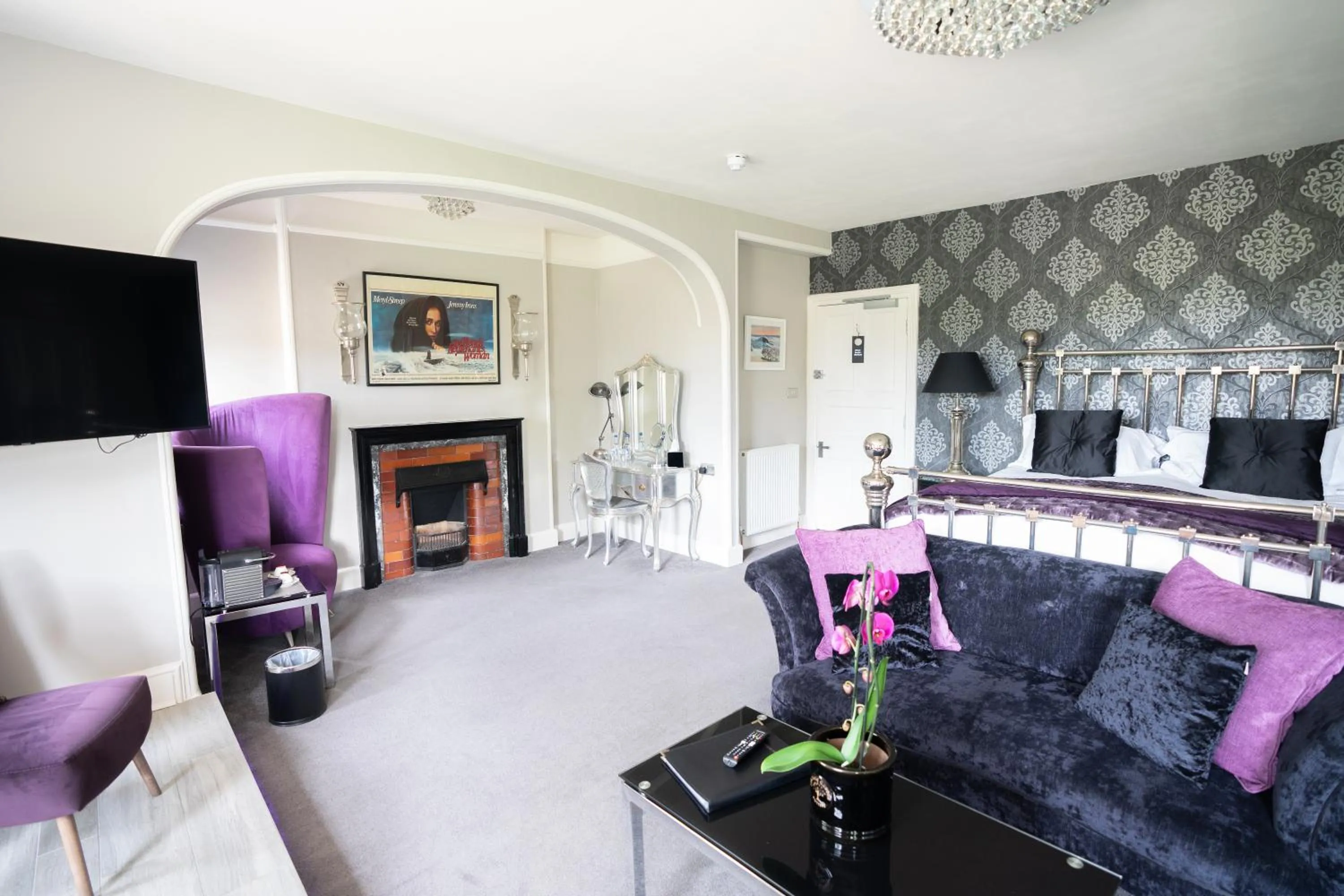 Bedroom in Dower House Hotel