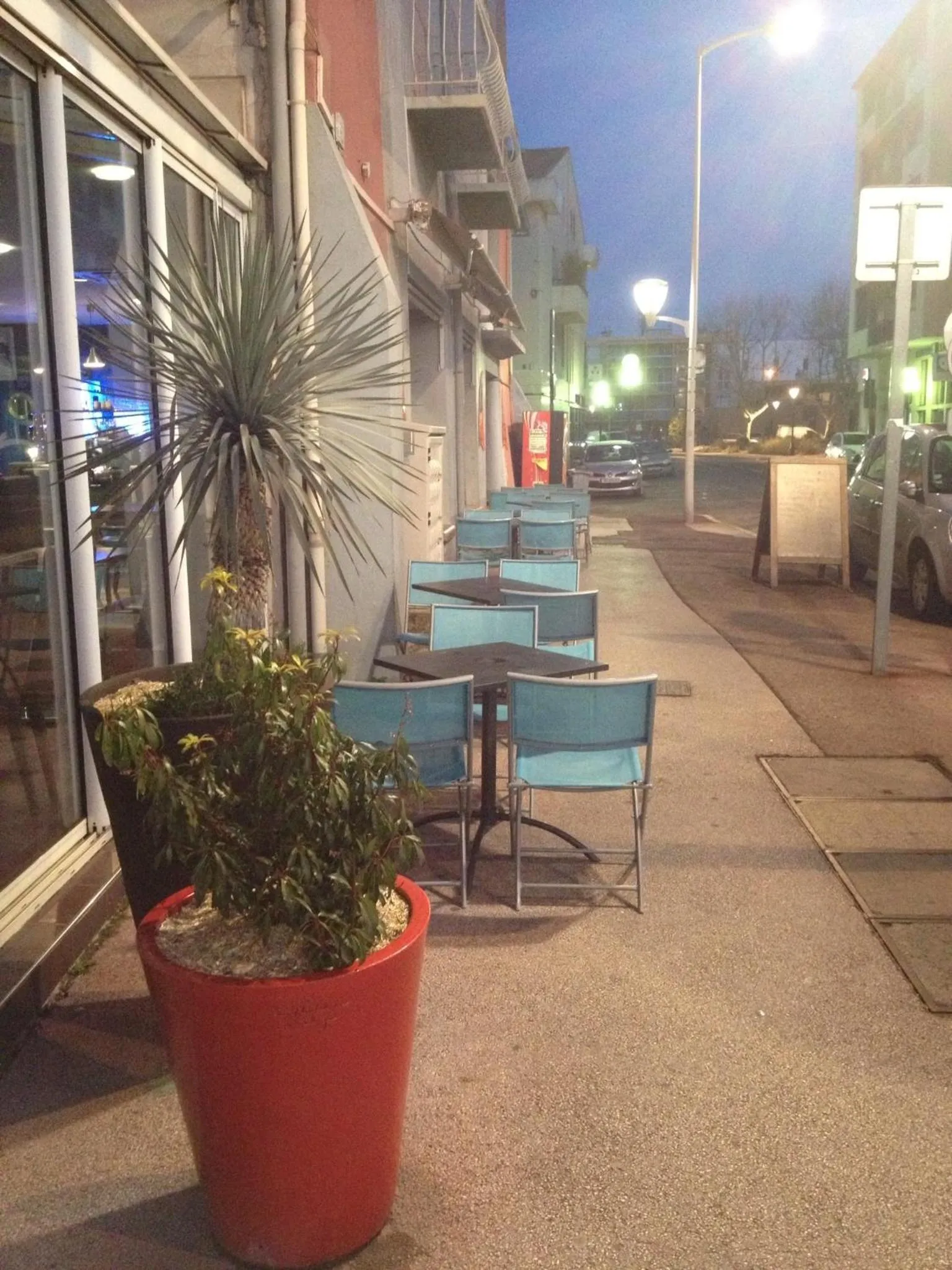 Patio in Hotel Restaurant La Frégate