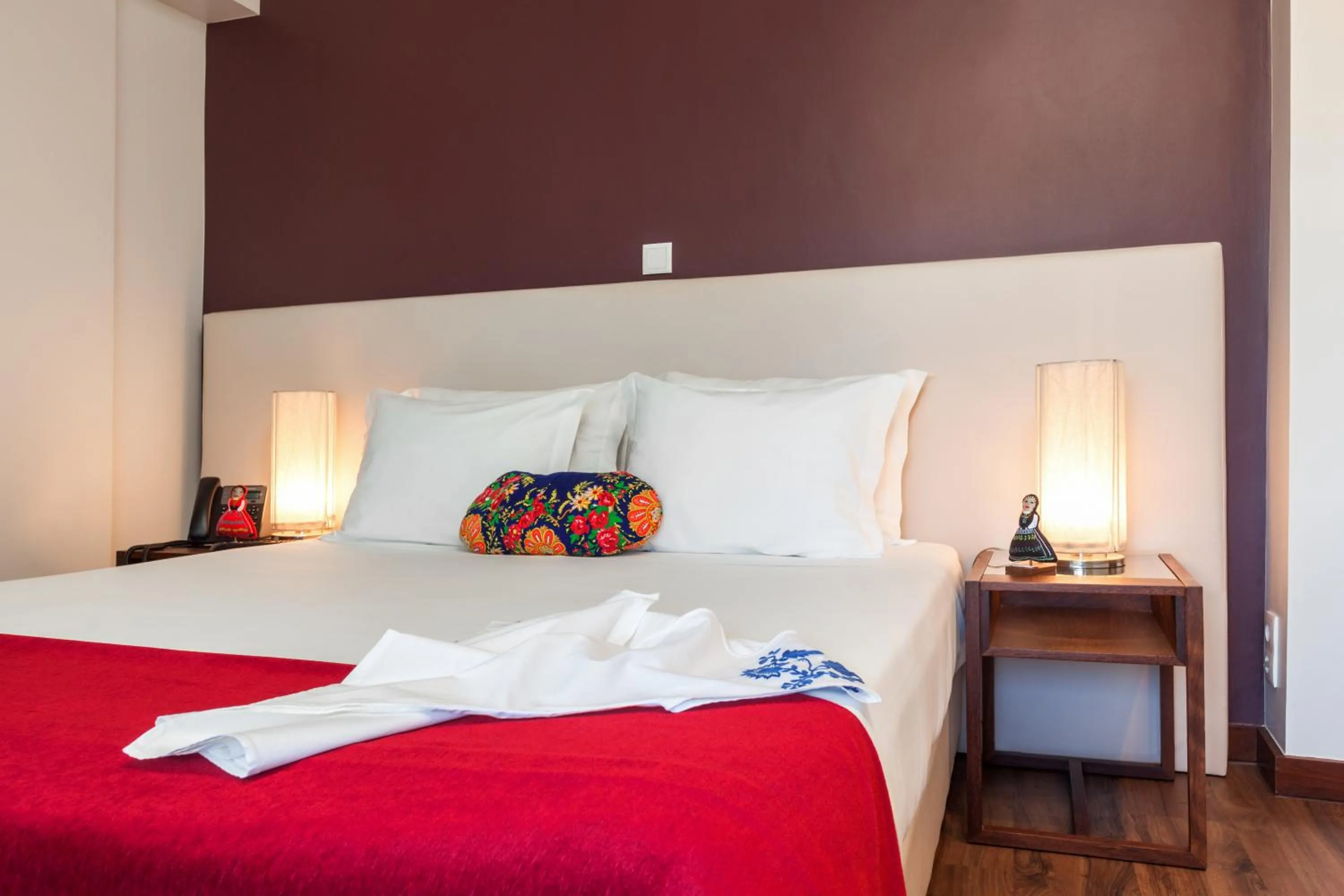 Bed in Hotel Rali Viana