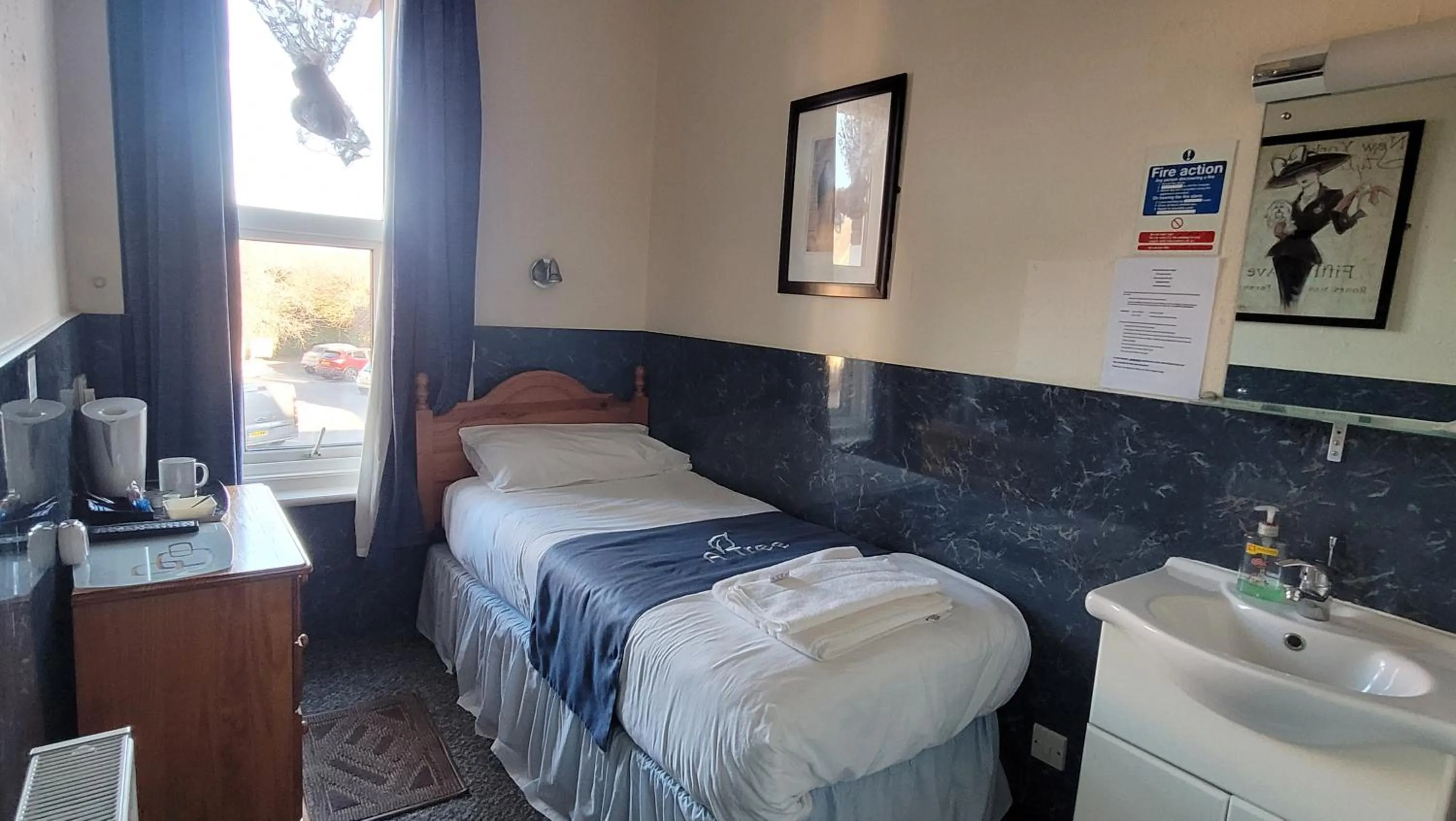 Bed in Argyle Lodge Self Catering Guest House