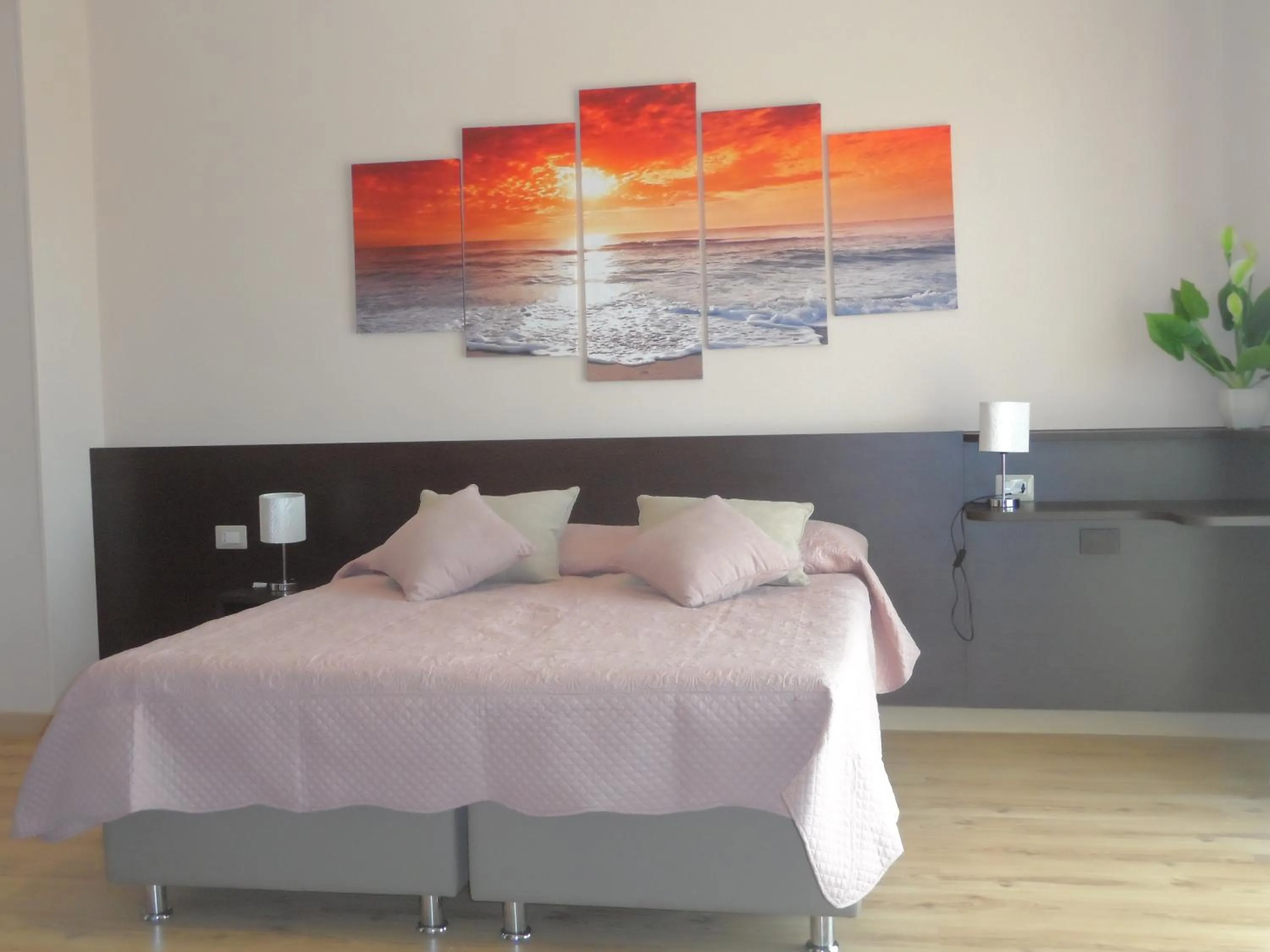 Bed in BELLAVISTA B&b