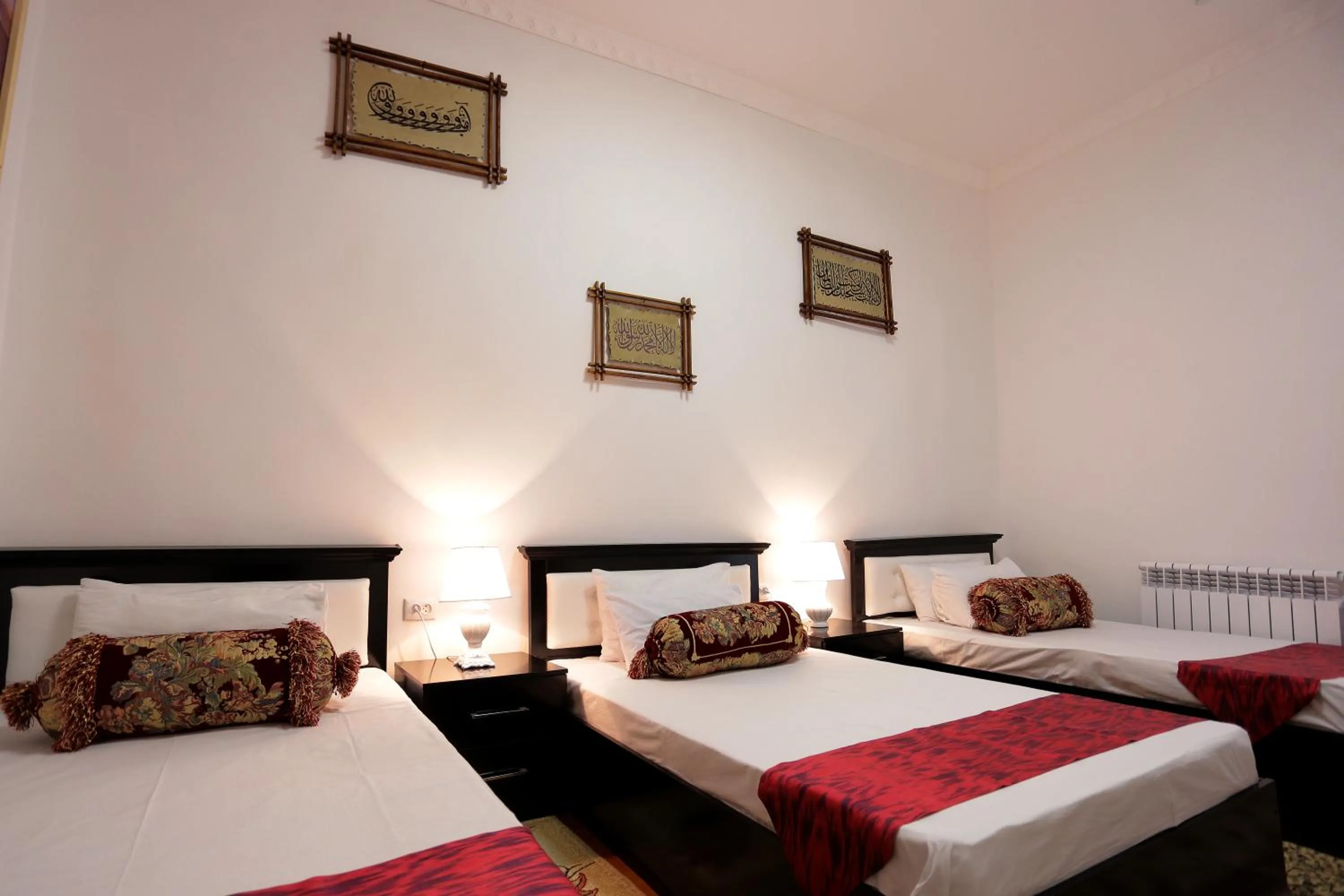 Property building, Bed in Habibi Bukhara