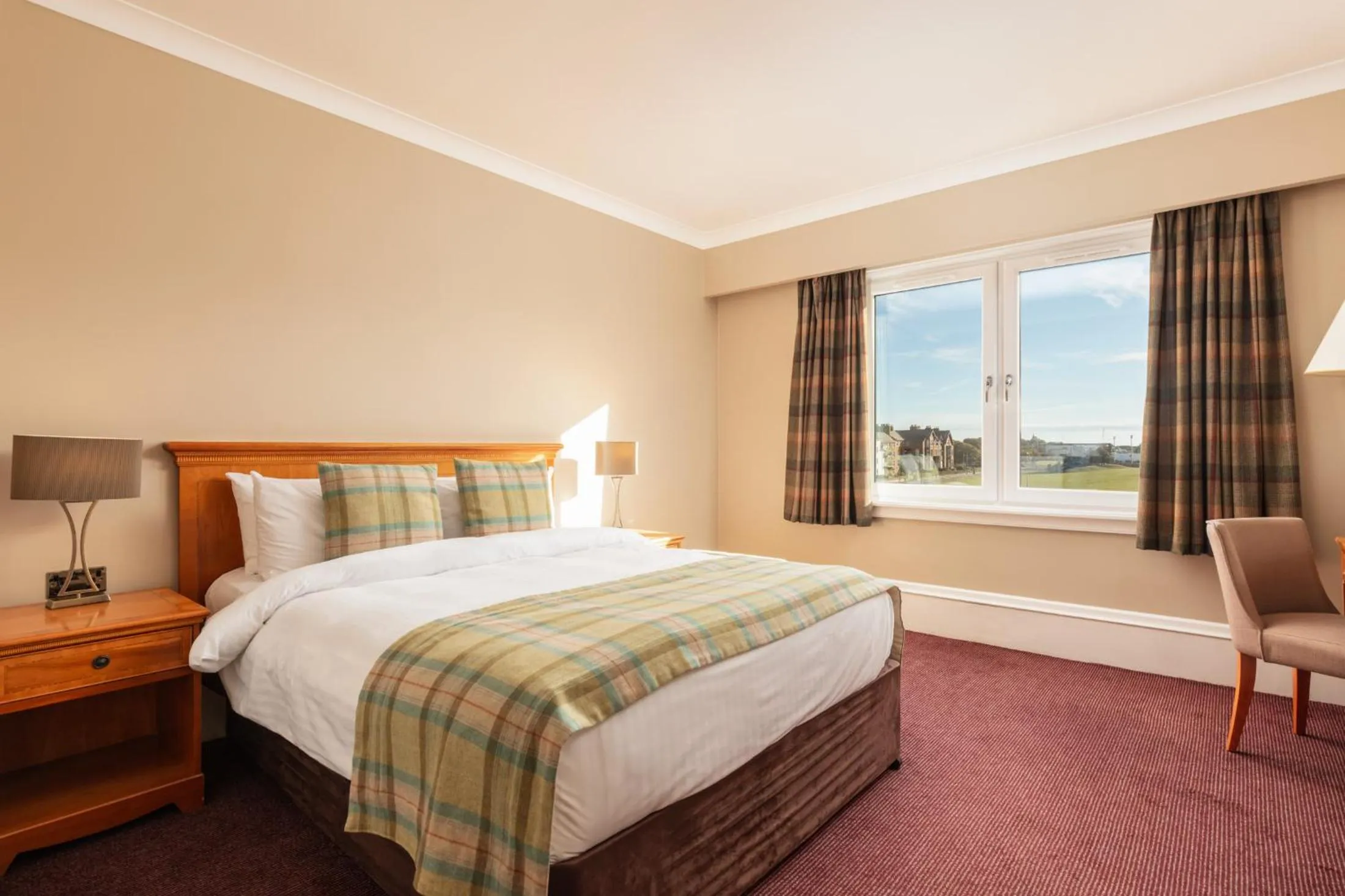 Bedroom, Bed in Carnoustie Golf Hotel 'A Bespoke Hotel’