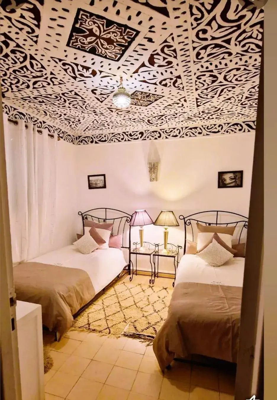 Deluxe Twin Room with Terrace - single occupancy in Riad Dar Sofian Deluxe Twin Room with Terrace - single occupancy in Riad Dar Sofian