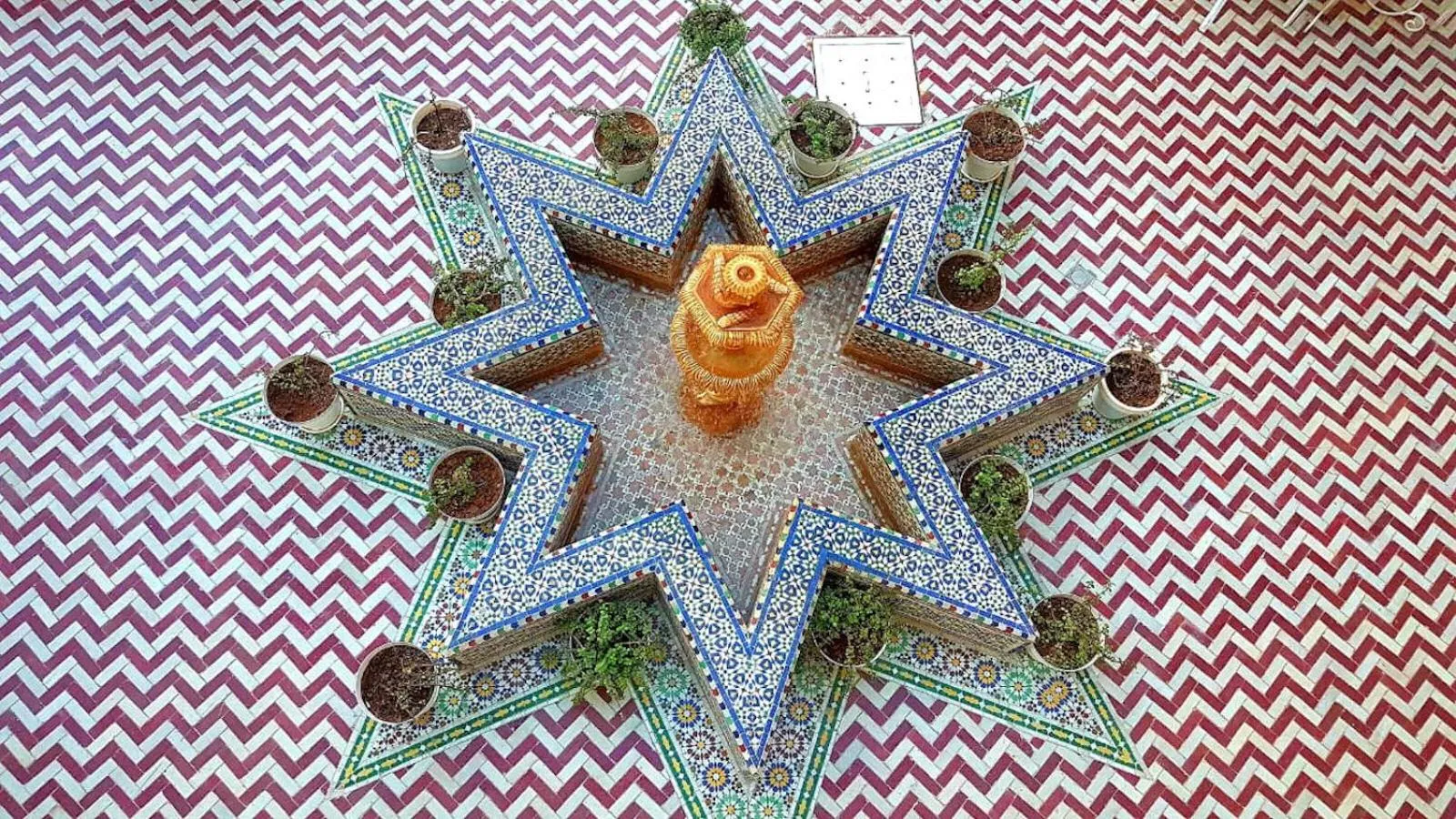 Patio in Riad Dar Sofian