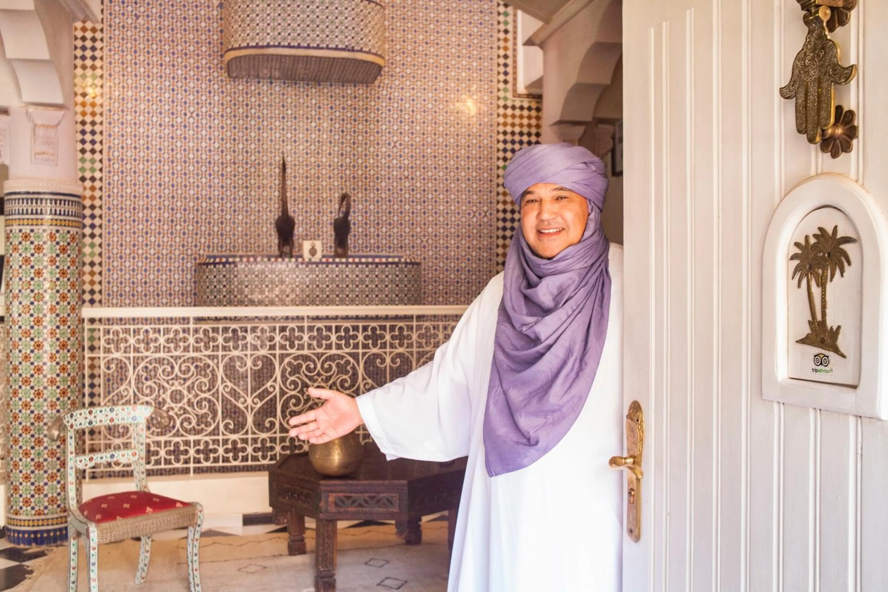 Staff in Riad Dar Sofian