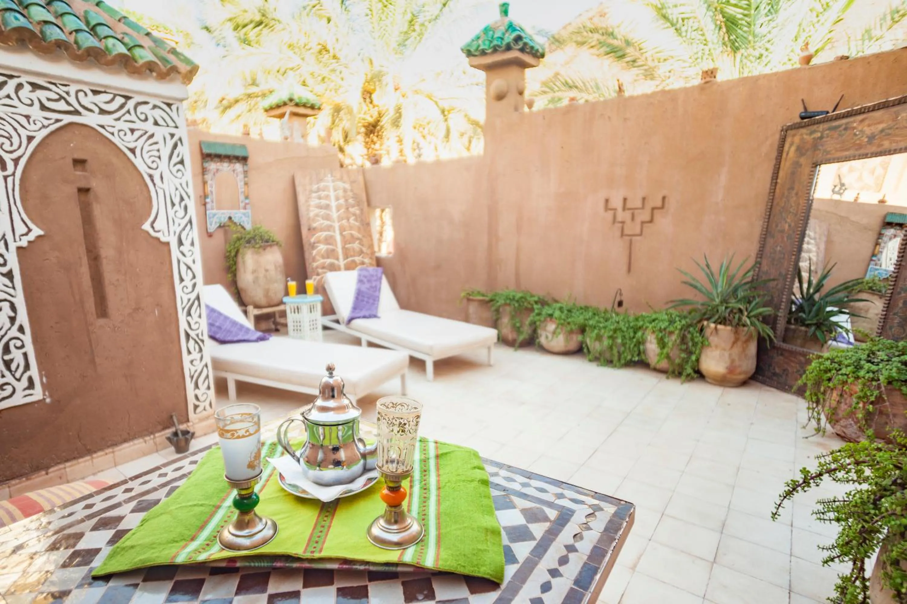 Balcony/Terrace in Riad Dar Sofian