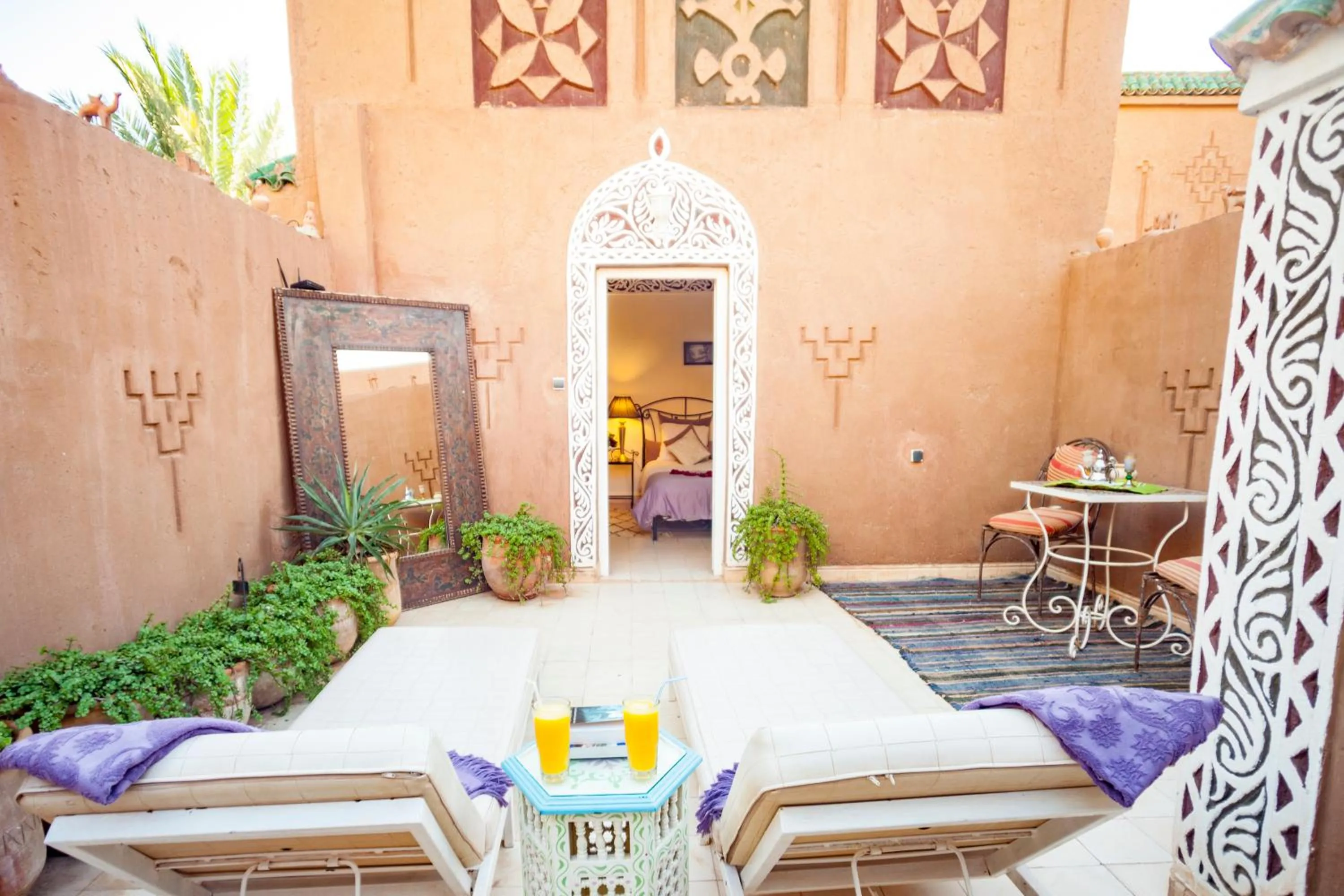 Balcony/Terrace in Riad Dar Sofian
