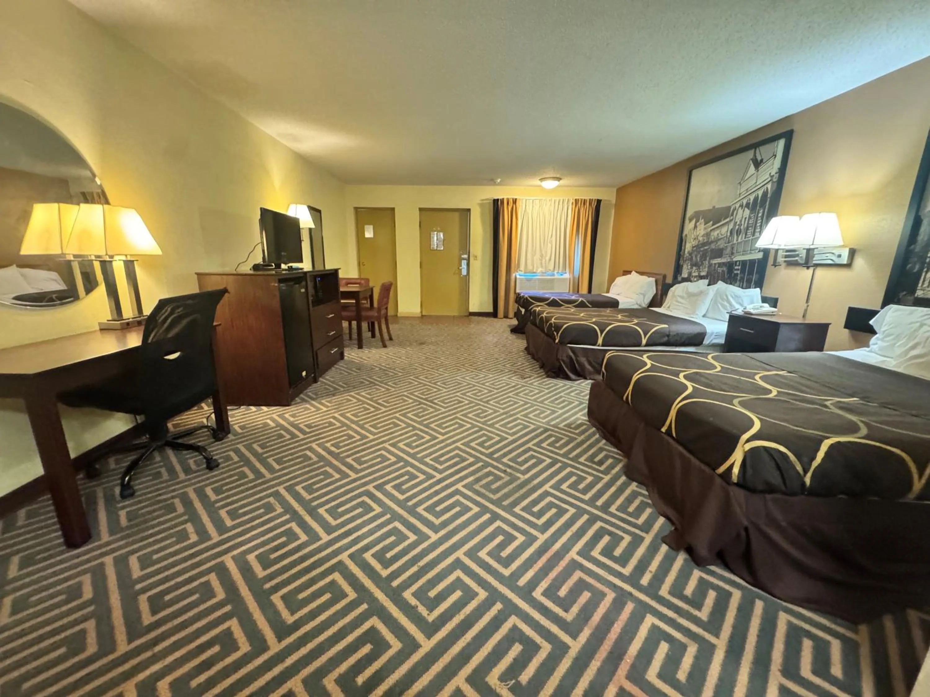 Photo of the whole room, Bed in Super 8 by Wyndham Laurel