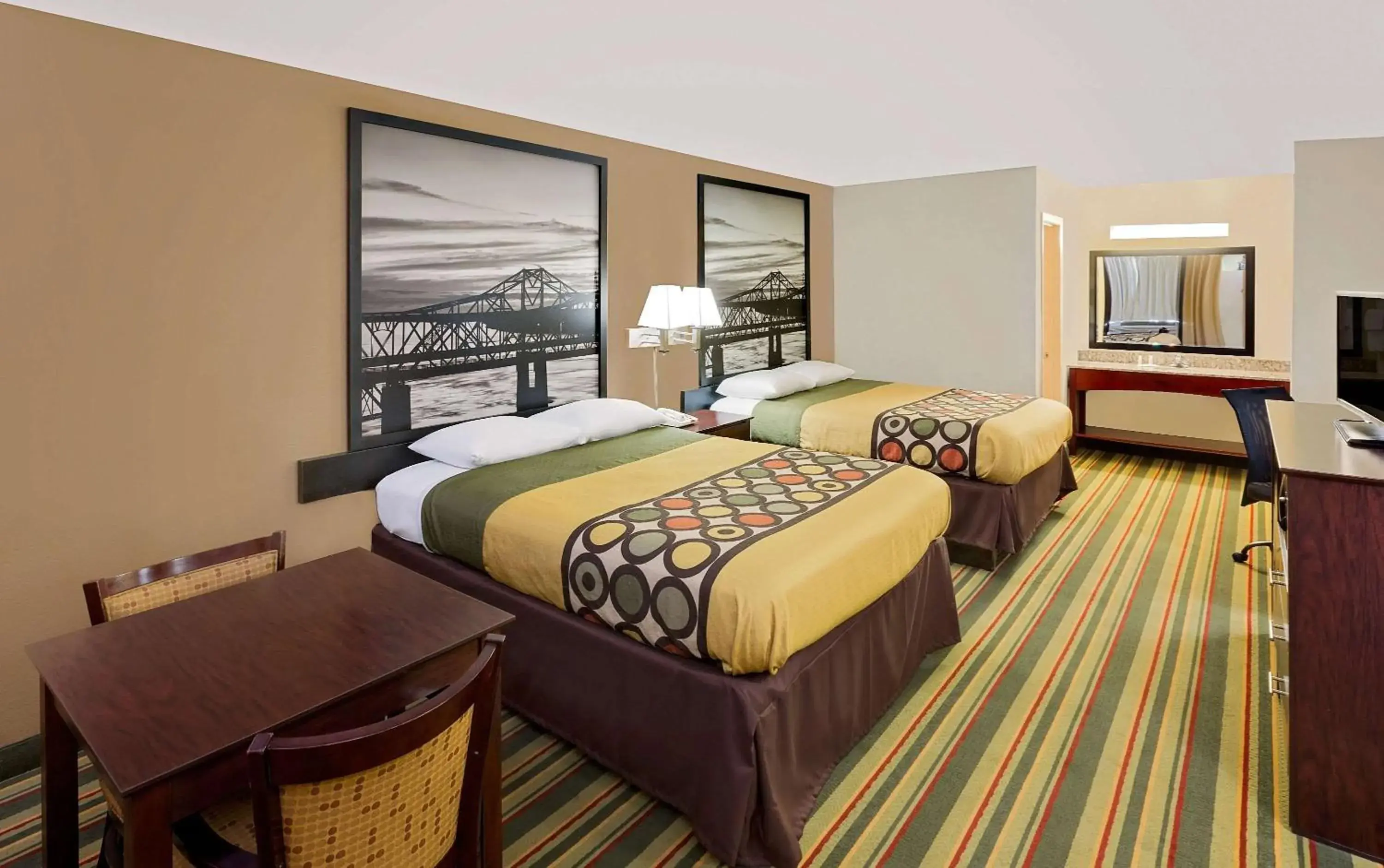 Photo of the whole room, Bed in Super 8 by Wyndham Laurel Photo of the whole room, Bed in Super 8 by Wyndham Laurel