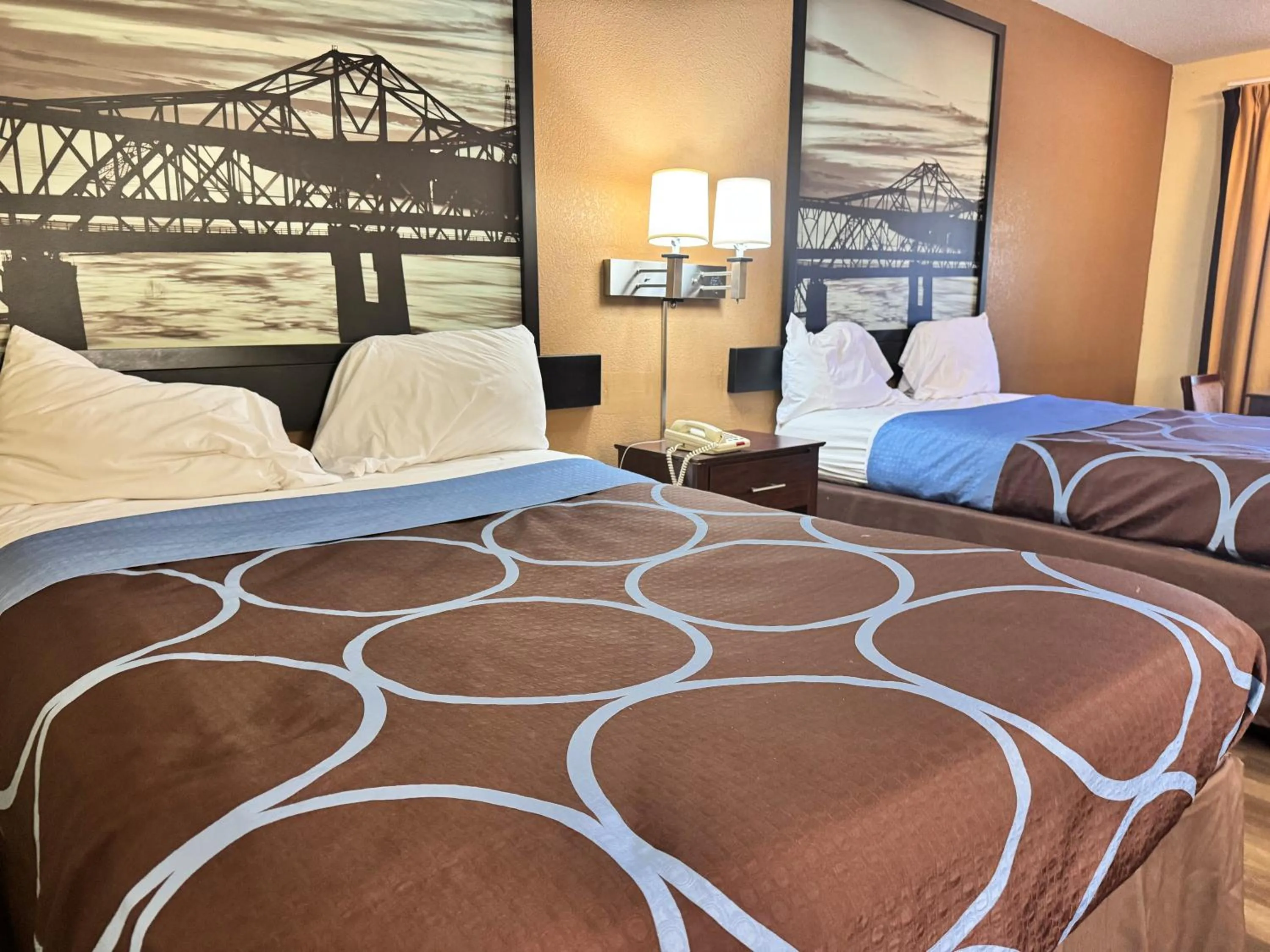 Bed in Super 8 by Wyndham Laurel