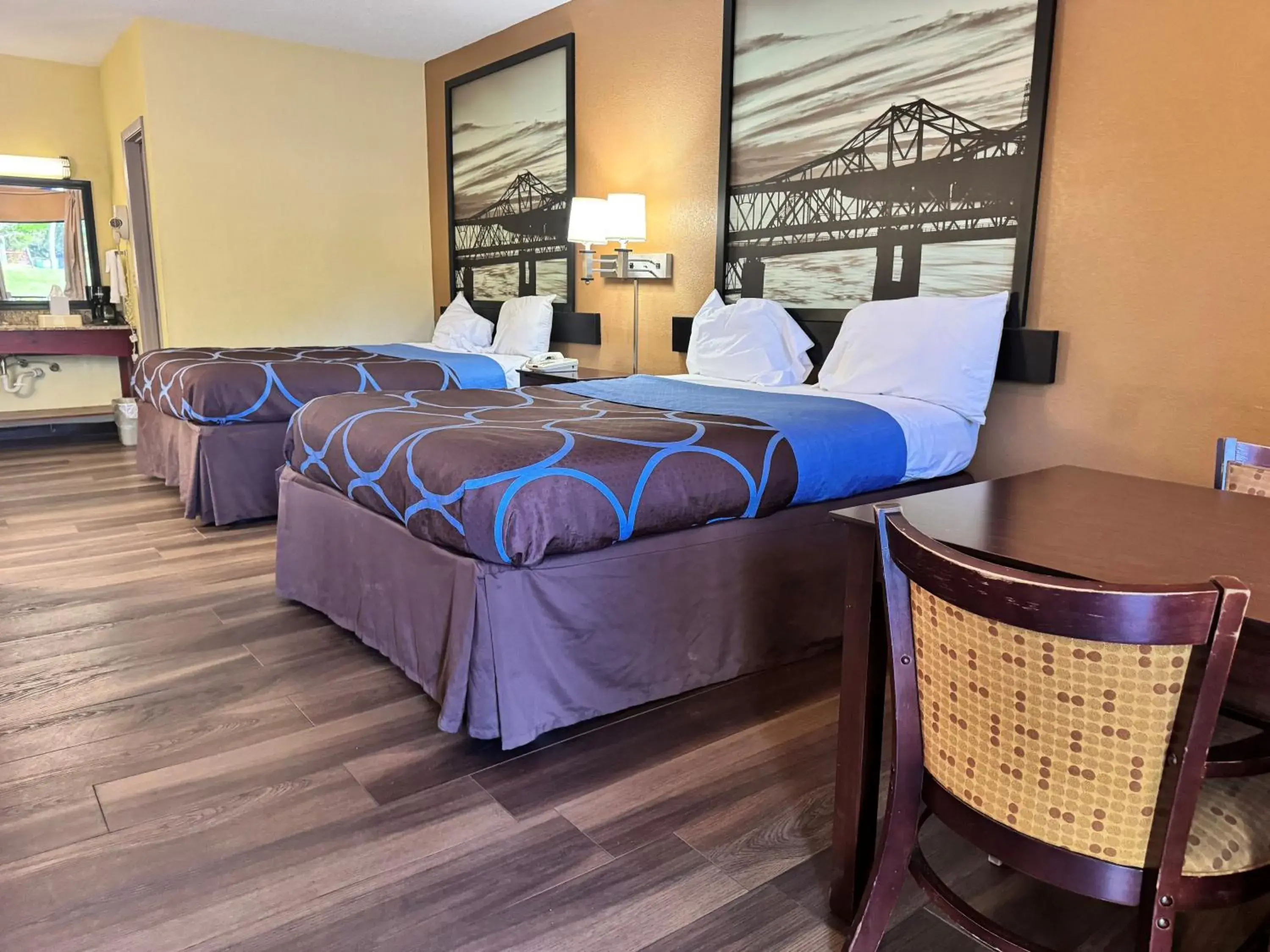 Bed in Super 8 by Wyndham Laurel Bed in Super 8 by Wyndham Laurel