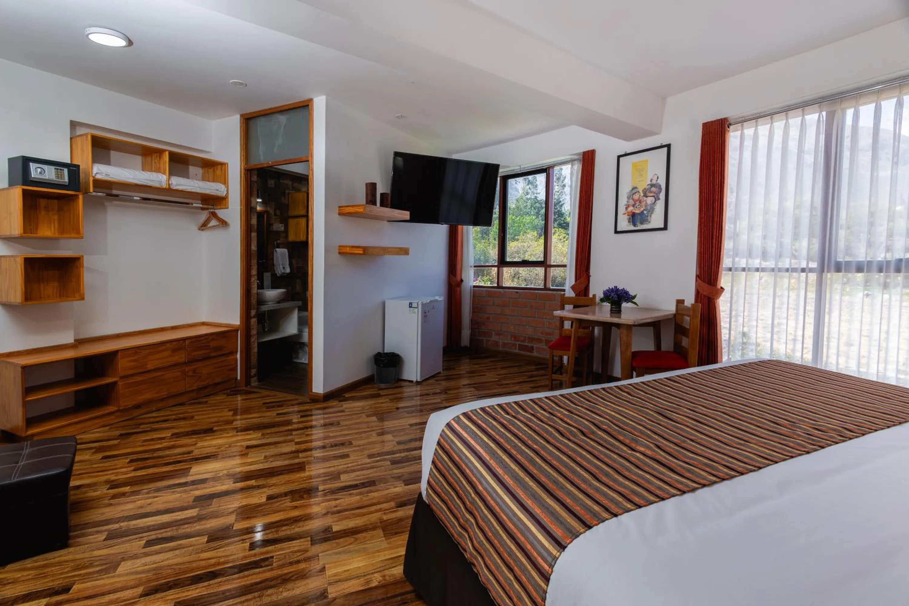 Bed in Hacienda del Valle Sagrado