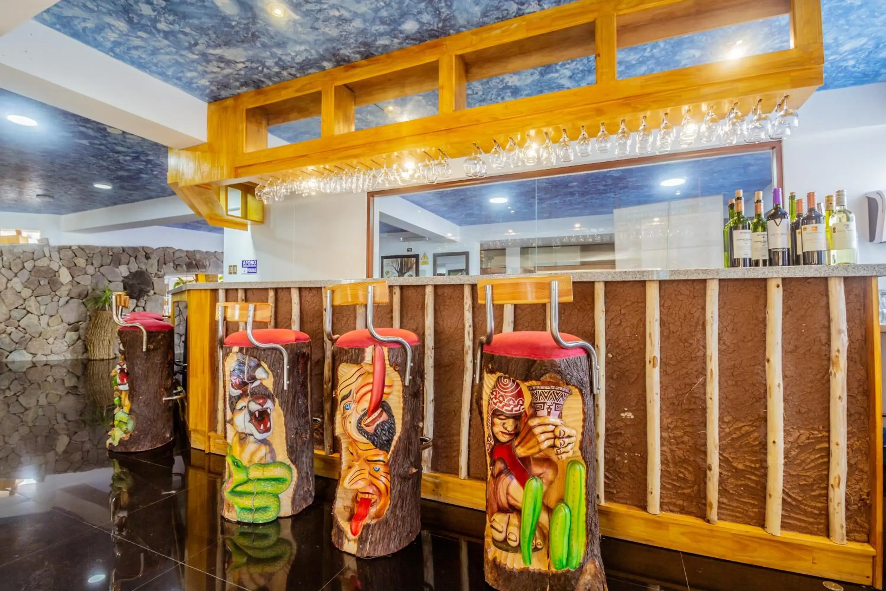 Lounge or bar in Hacienda del Valle Sagrado Lounge or bar in Hacienda del Valle Sagrado