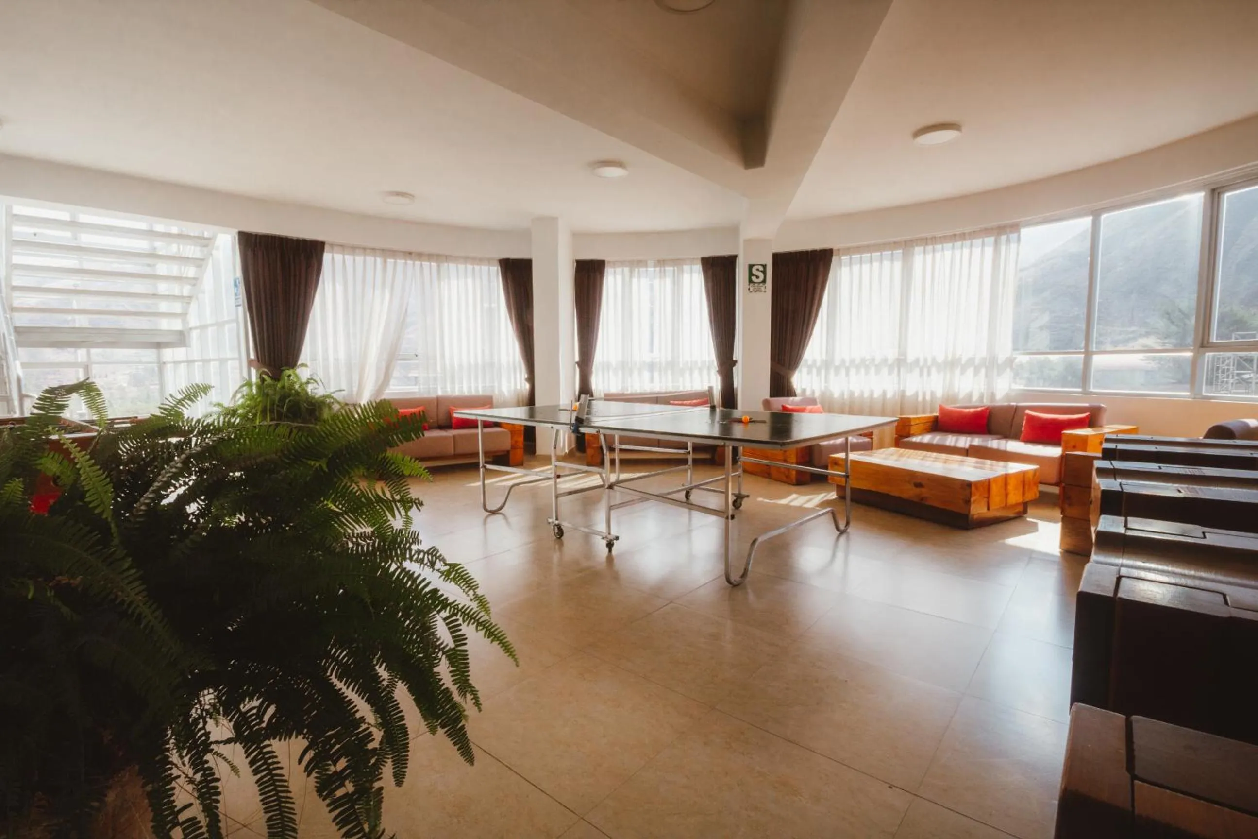 Table tennis in Hacienda del Valle Sagrado