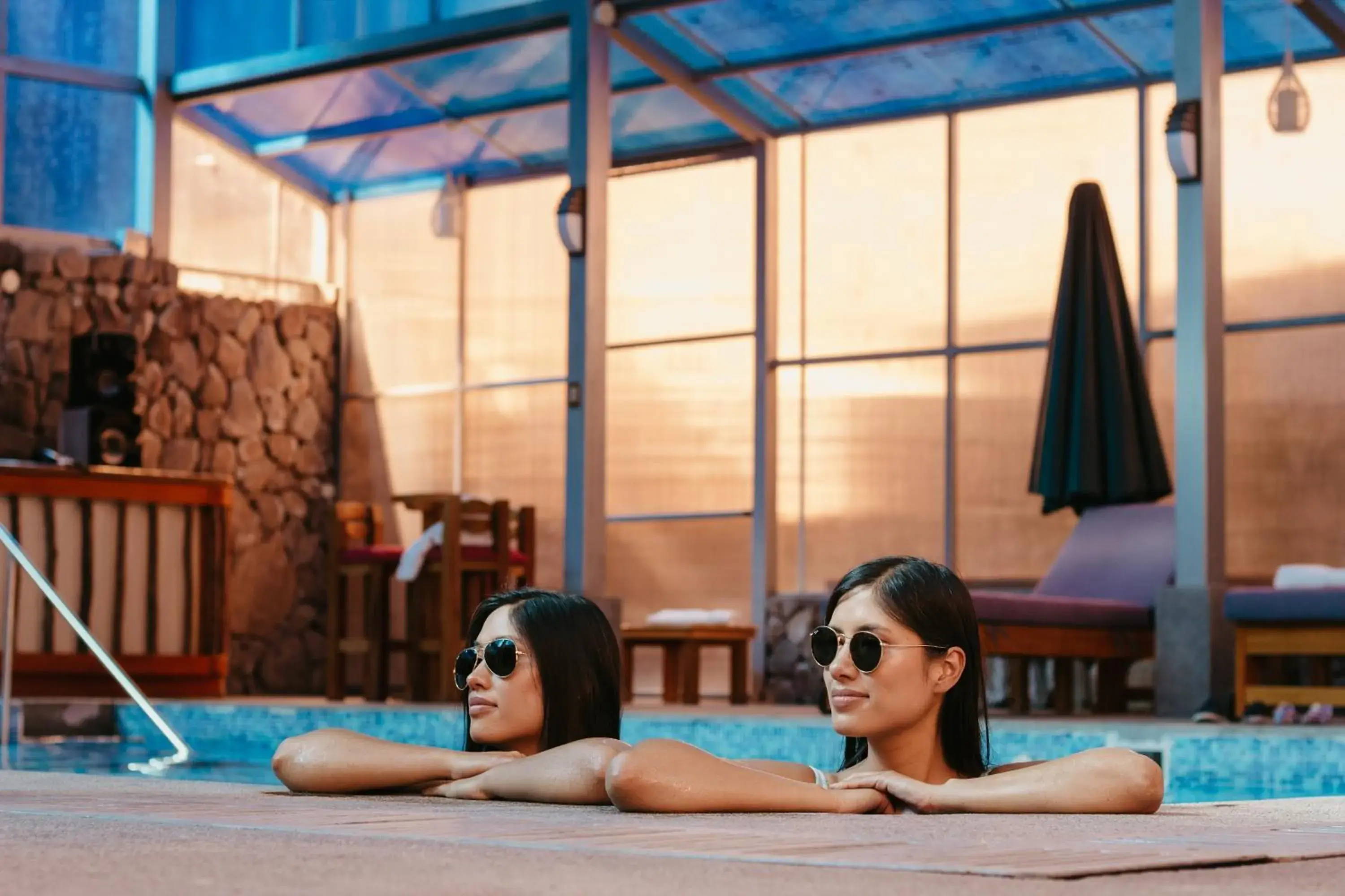 Swimming pool in Hacienda del Valle Sagrado Swimming pool in Hacienda del Valle Sagrado