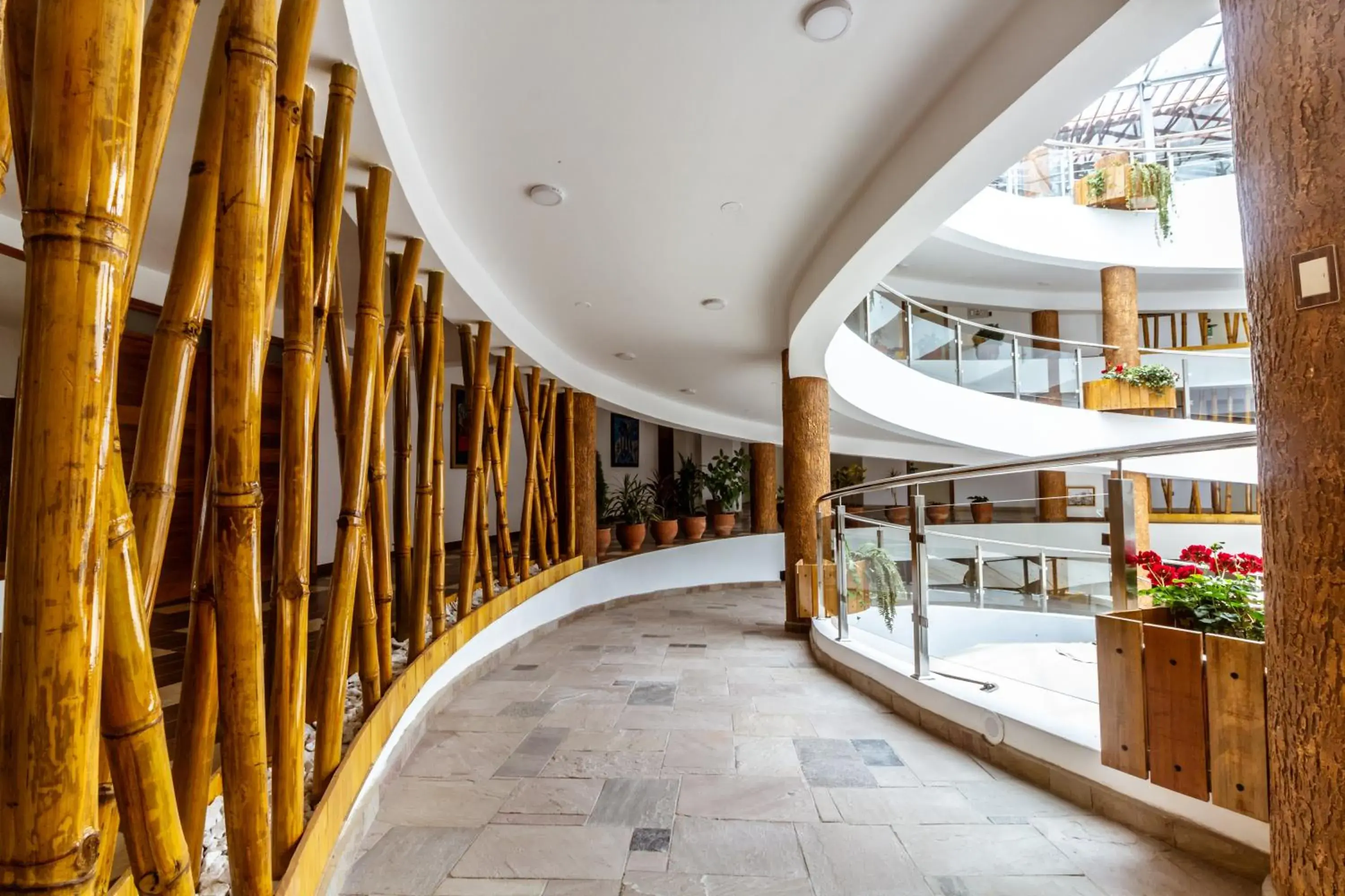 Landmark view in Hacienda del Valle Sagrado Landmark view in Hacienda del Valle Sagrado