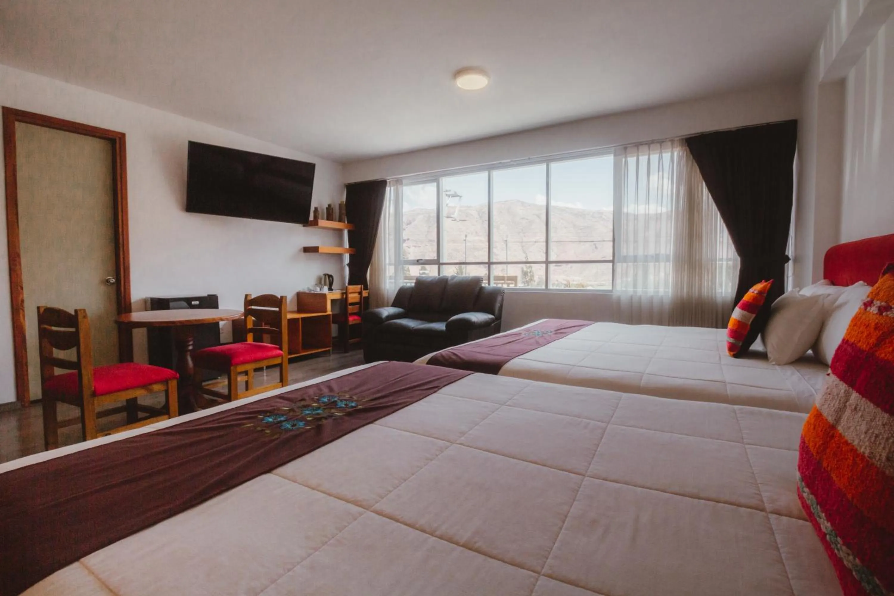 Bed in Hacienda del Valle Sagrado