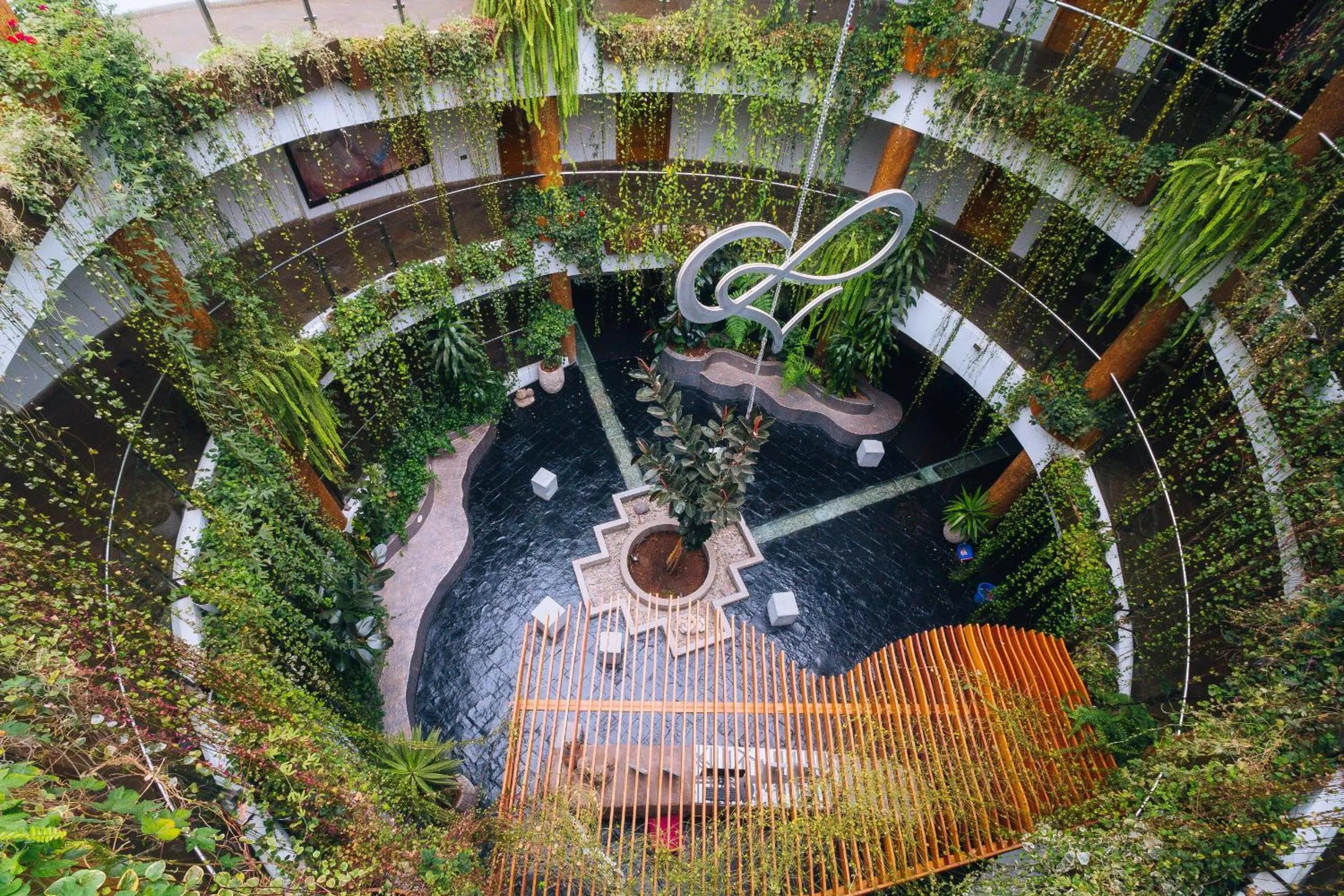 Garden in Hacienda del Valle Sagrado