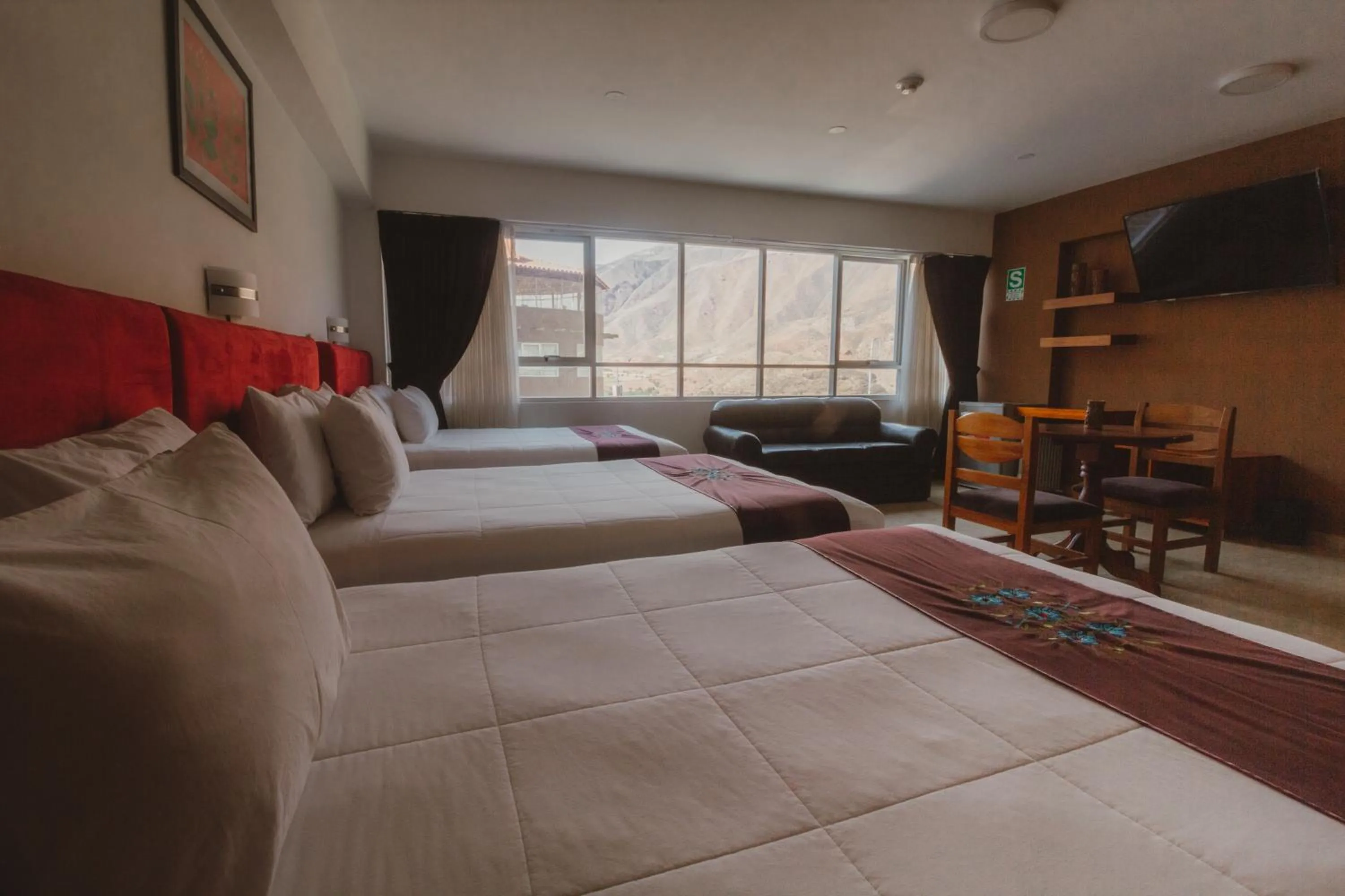 Bed in Hacienda del Valle Sagrado