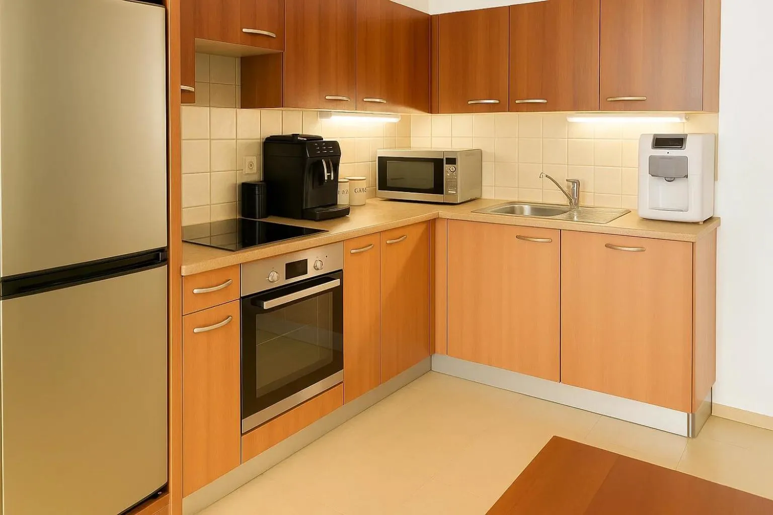 kitchen in Luxurious Beach apartments