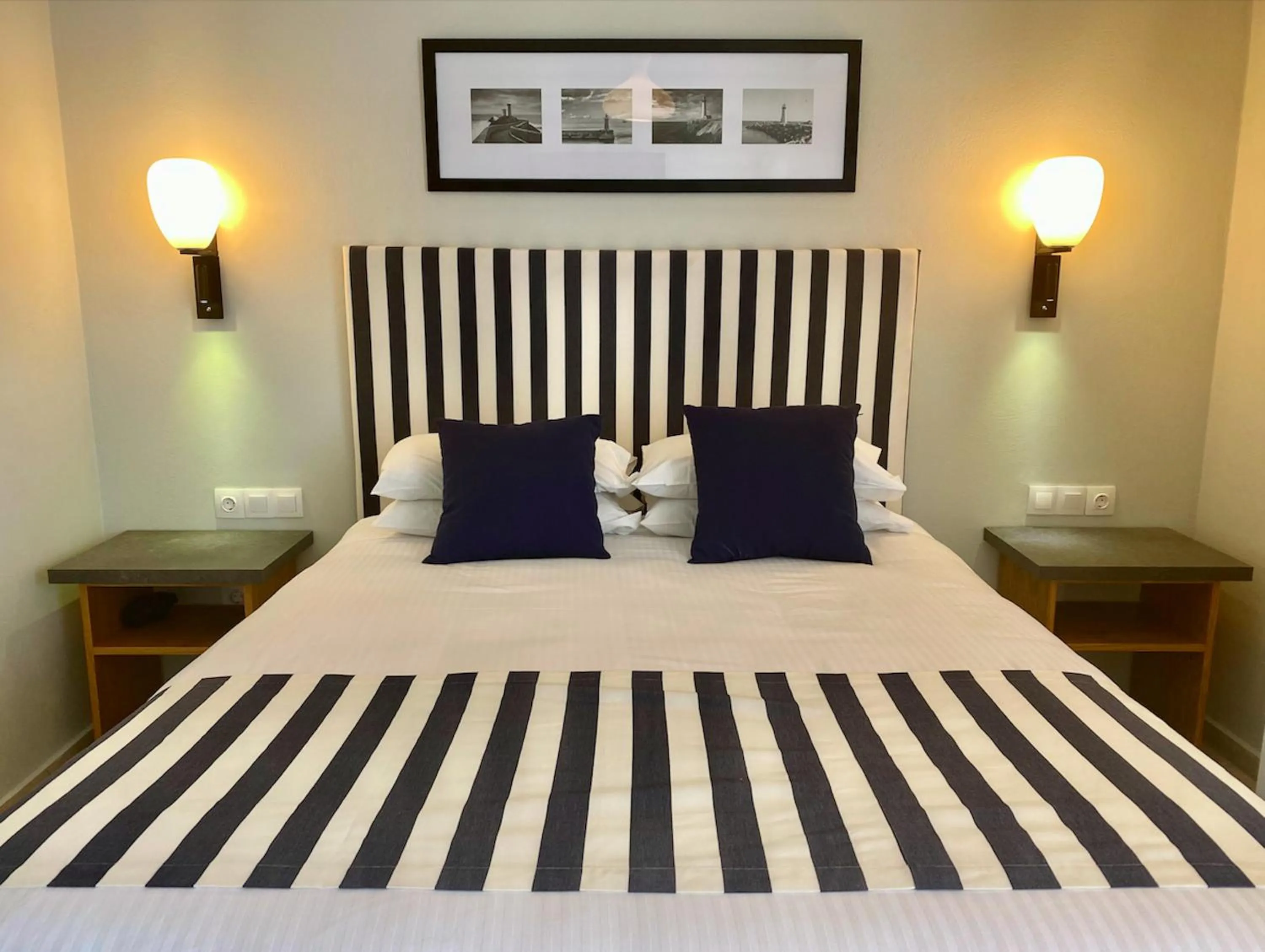 Bed in IONIAN SUITES by Bruskos