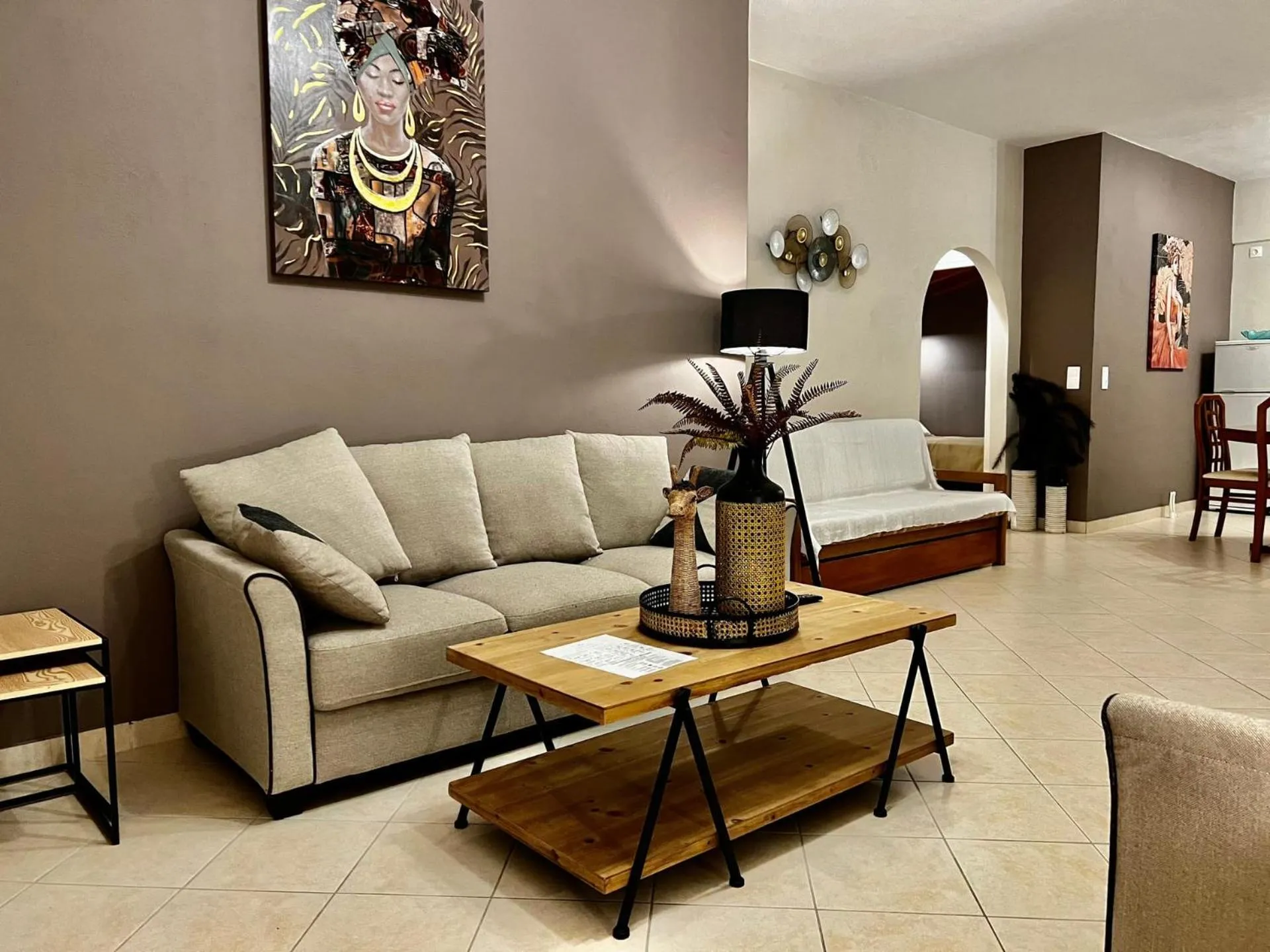 Living room in IONIAN SUITES by Bruskos