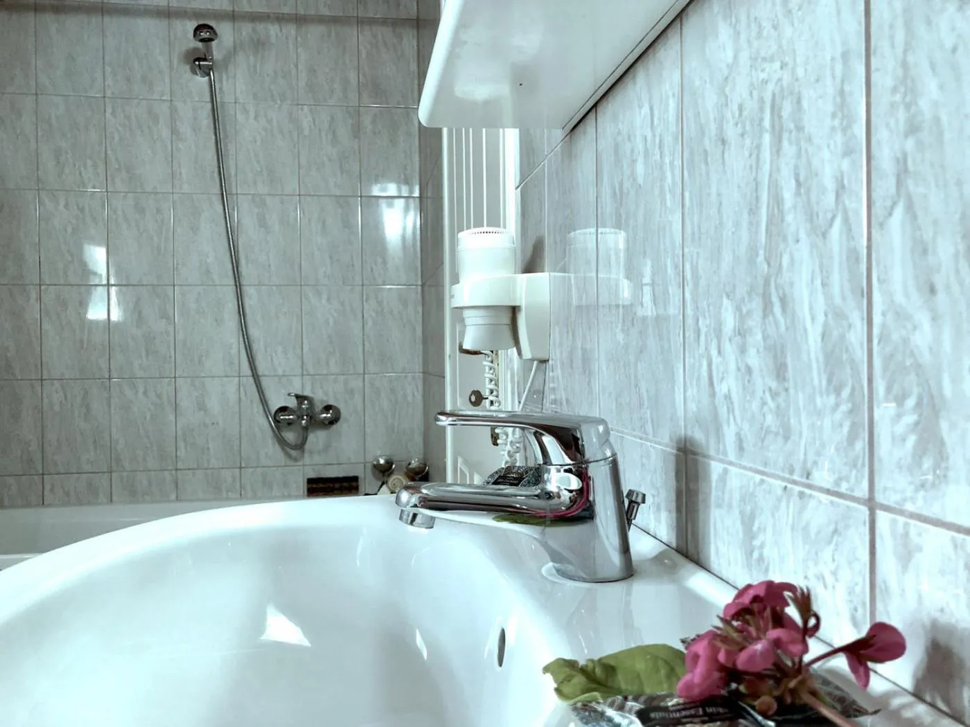 Bathroom in IONIAN SUITES by Bruskos