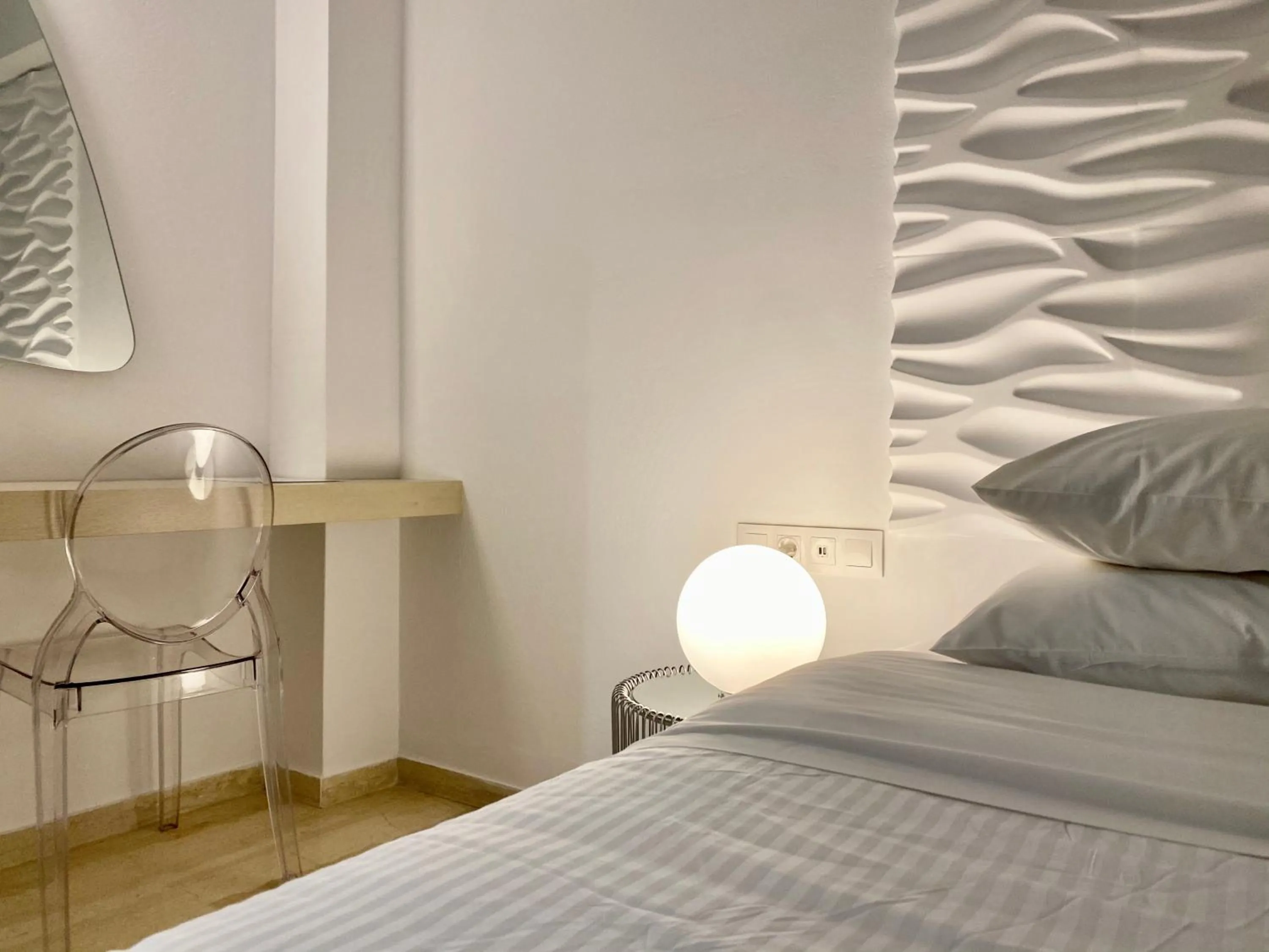 Bedroom in IONIAN SUITES by Bruskos