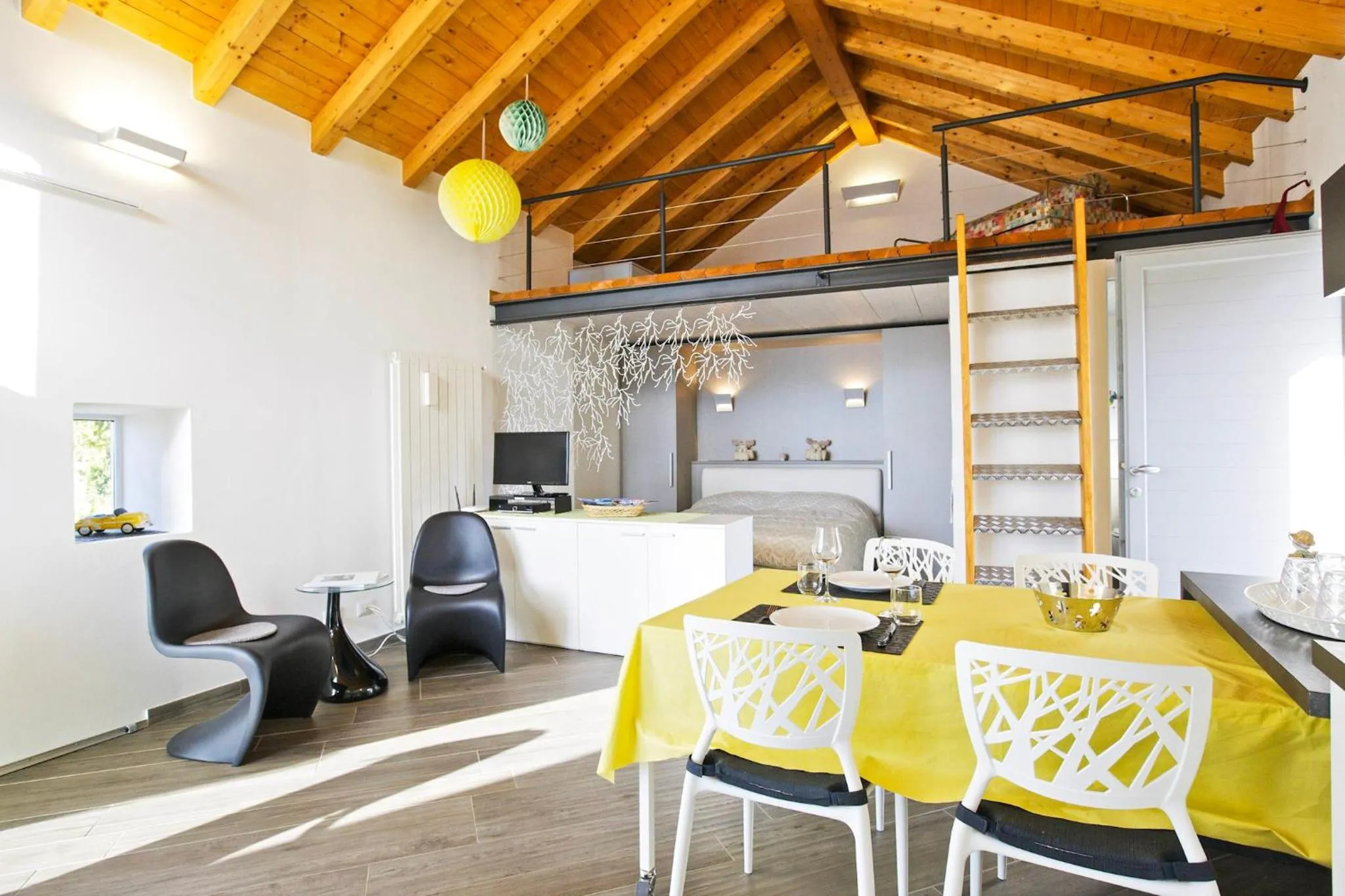 Living room in Casa Lumaca