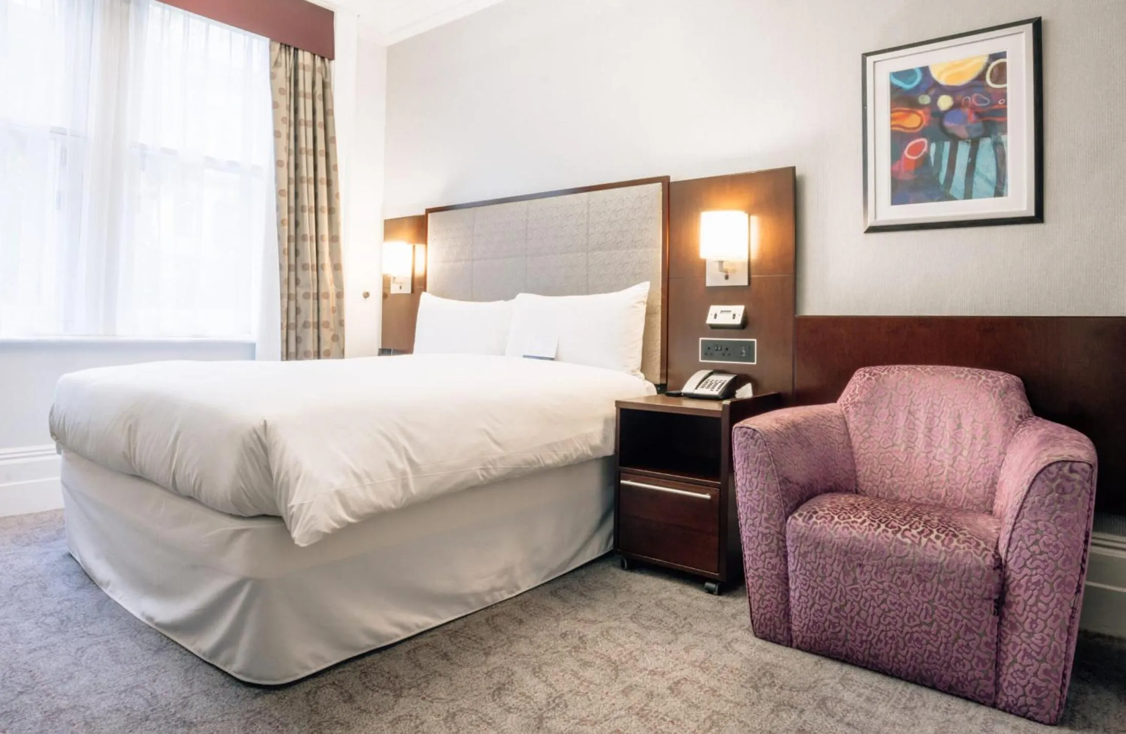 Bed in The Grand at Trafalgar Square