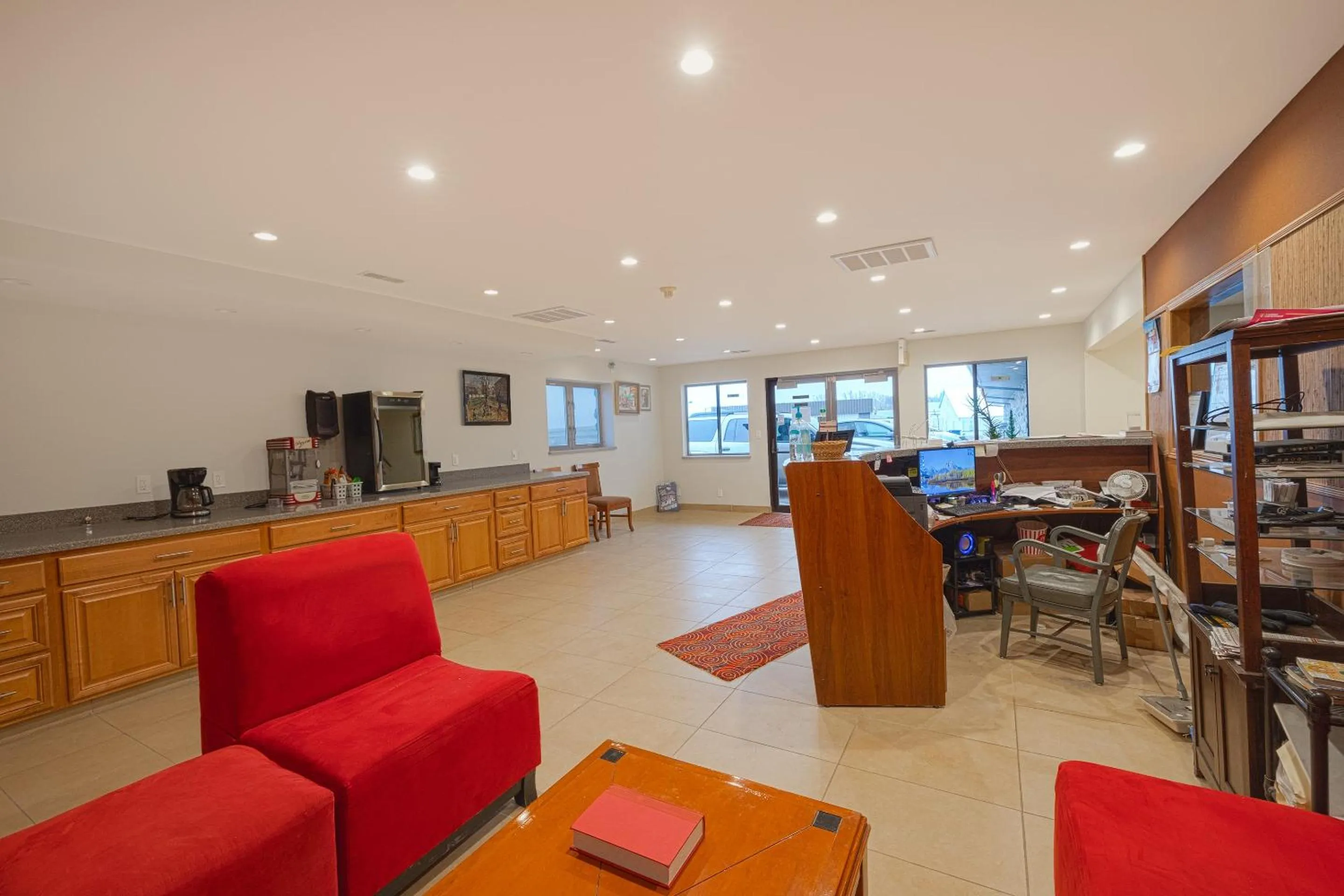 Lobby or reception in Harlan Inn and Suites By OYO Harlan