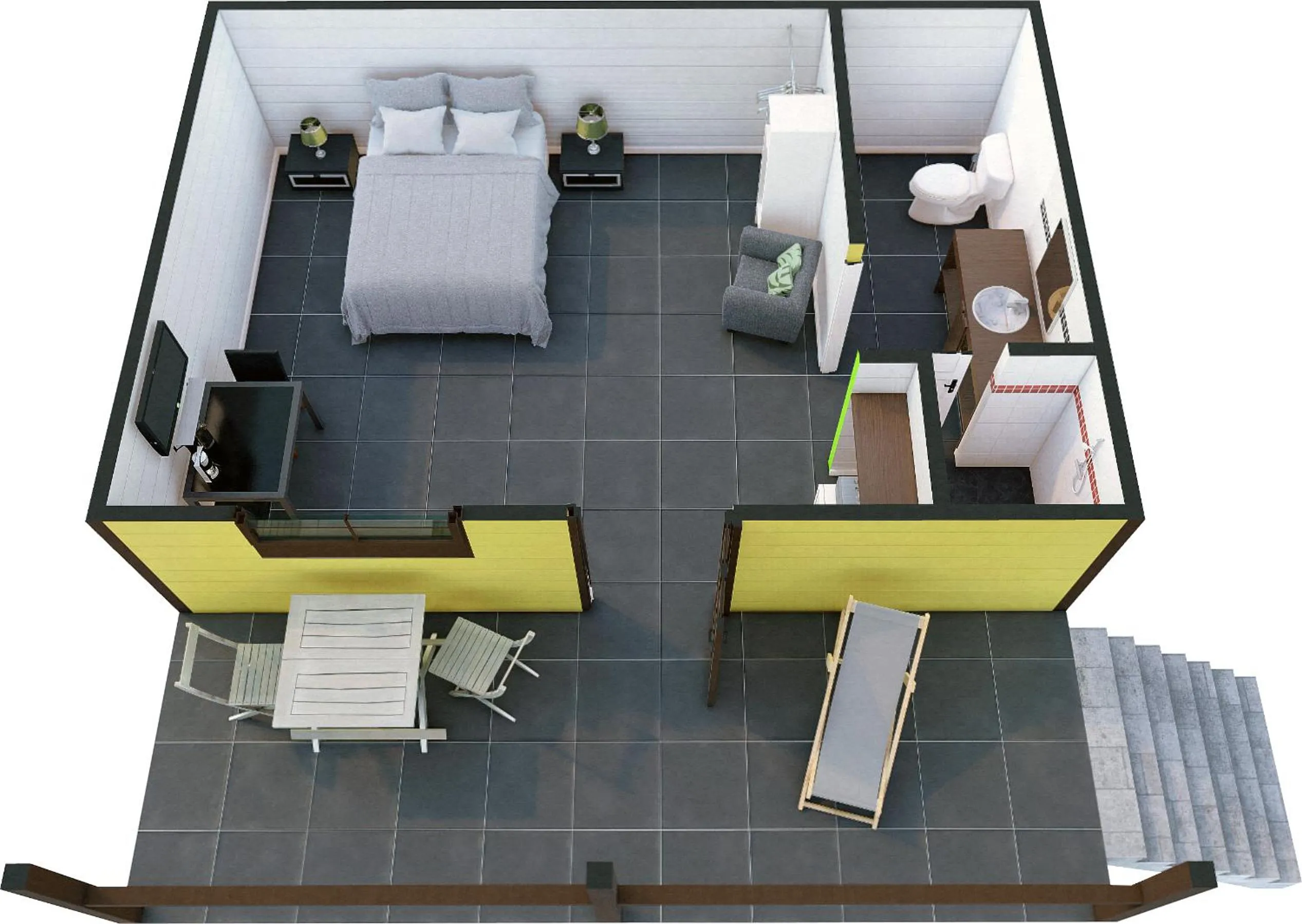 Double Room in Lodges Balourou