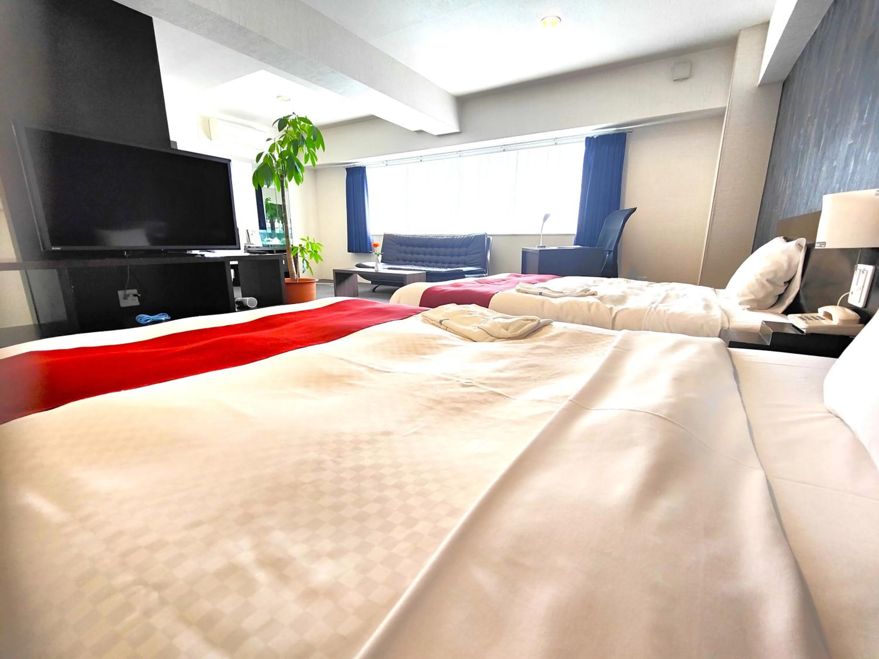 Bedroom, Bed in Kurume Hotel Esprit