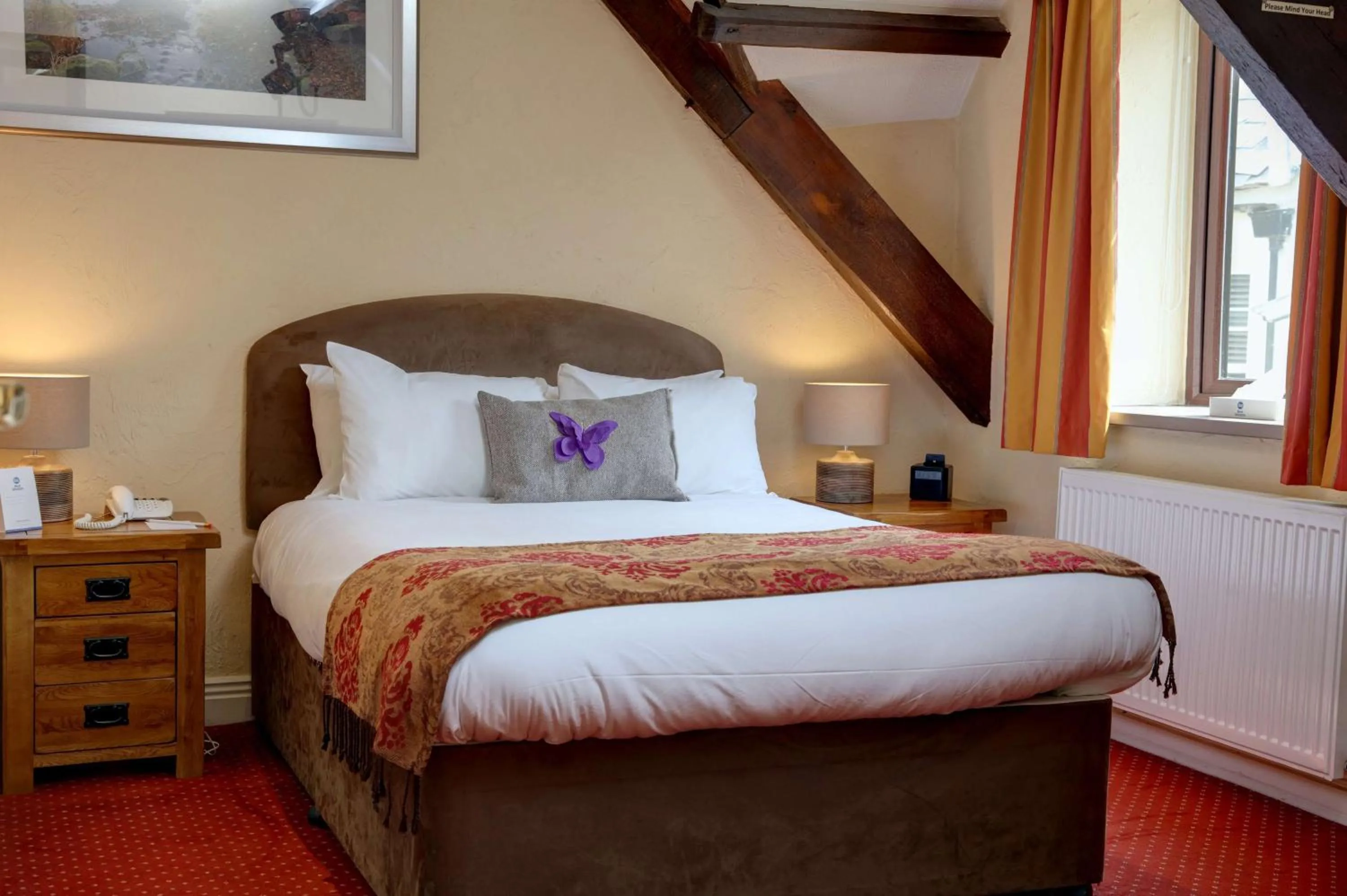 Photo of the whole room, Bed in Best Western Henbury Lodge Hotel