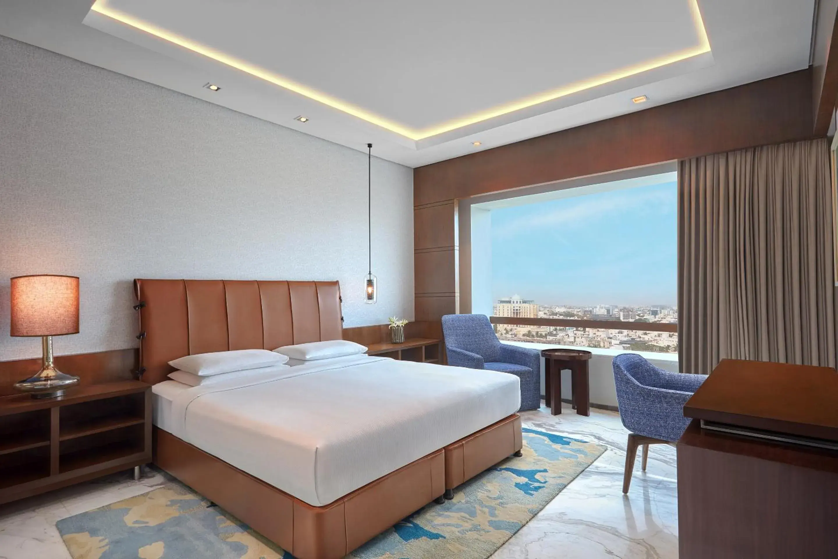 Bedroom, Bed in Hyatt Regency Chennai Bedroom, Bed in Hyatt Regency Chennai