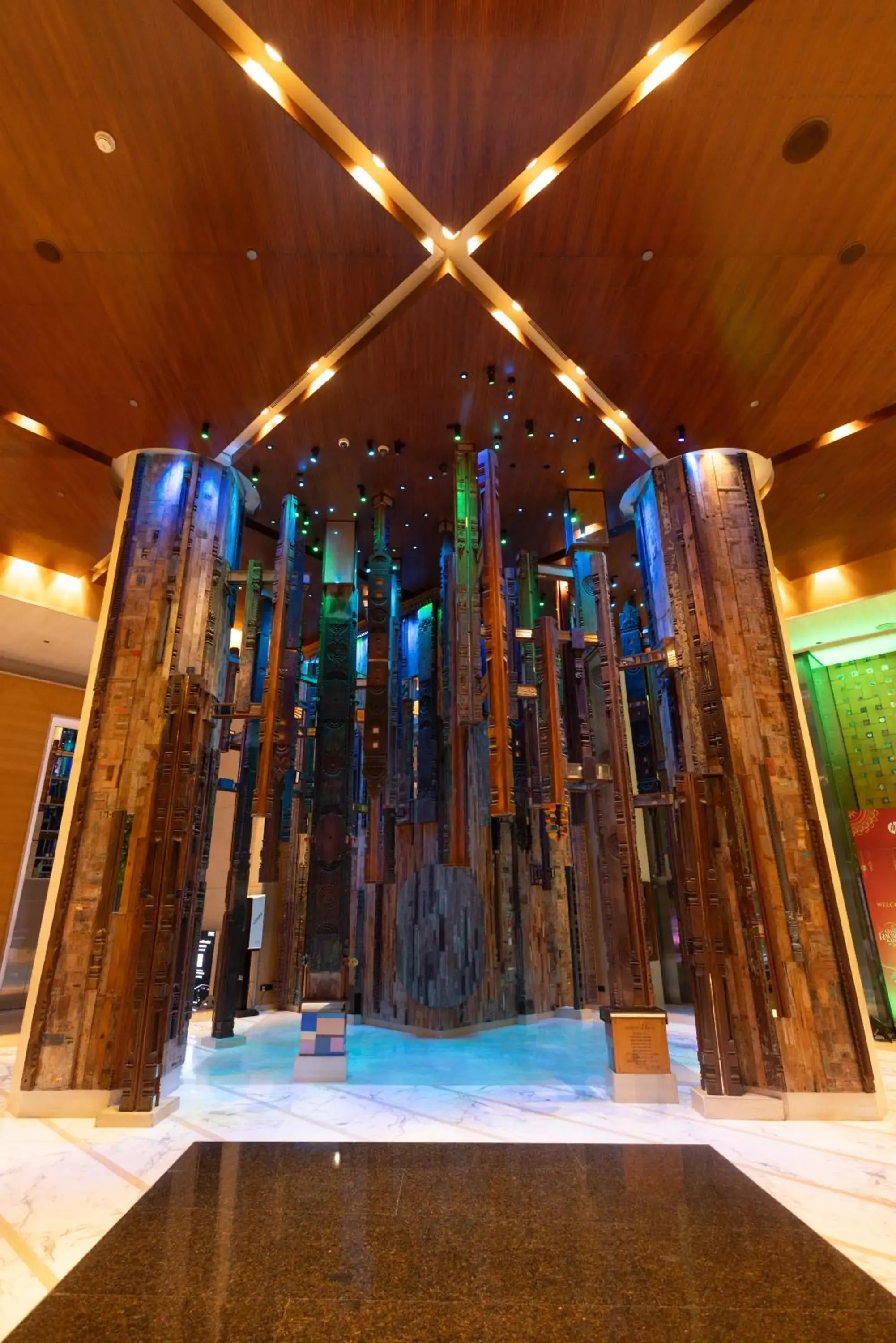 Facade/entrance in Hyatt Regency Chennai Facade/entrance in Hyatt Regency Chennai