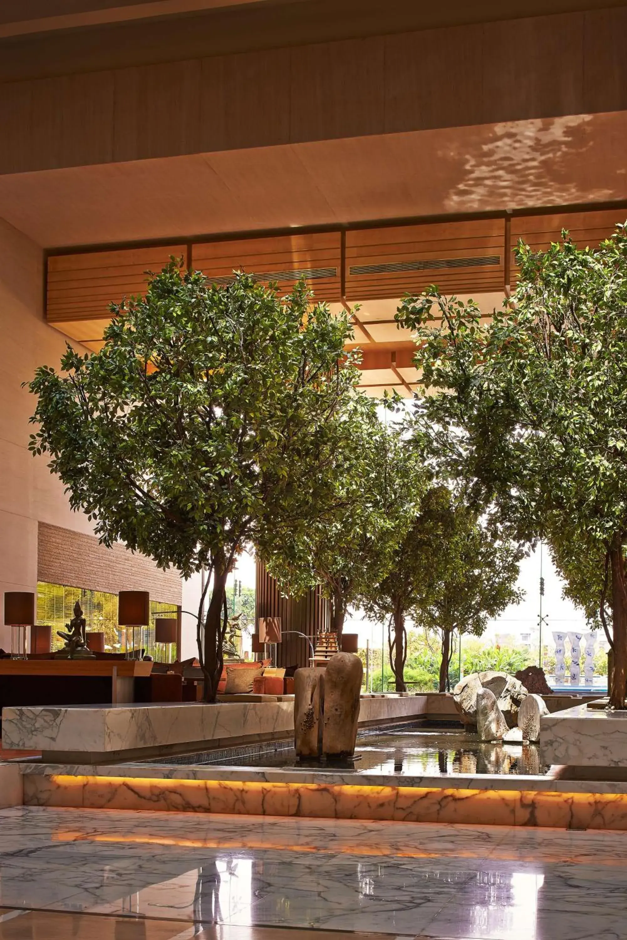 Lobby or reception in Hyatt Regency Chennai Lobby or reception in Hyatt Regency Chennai