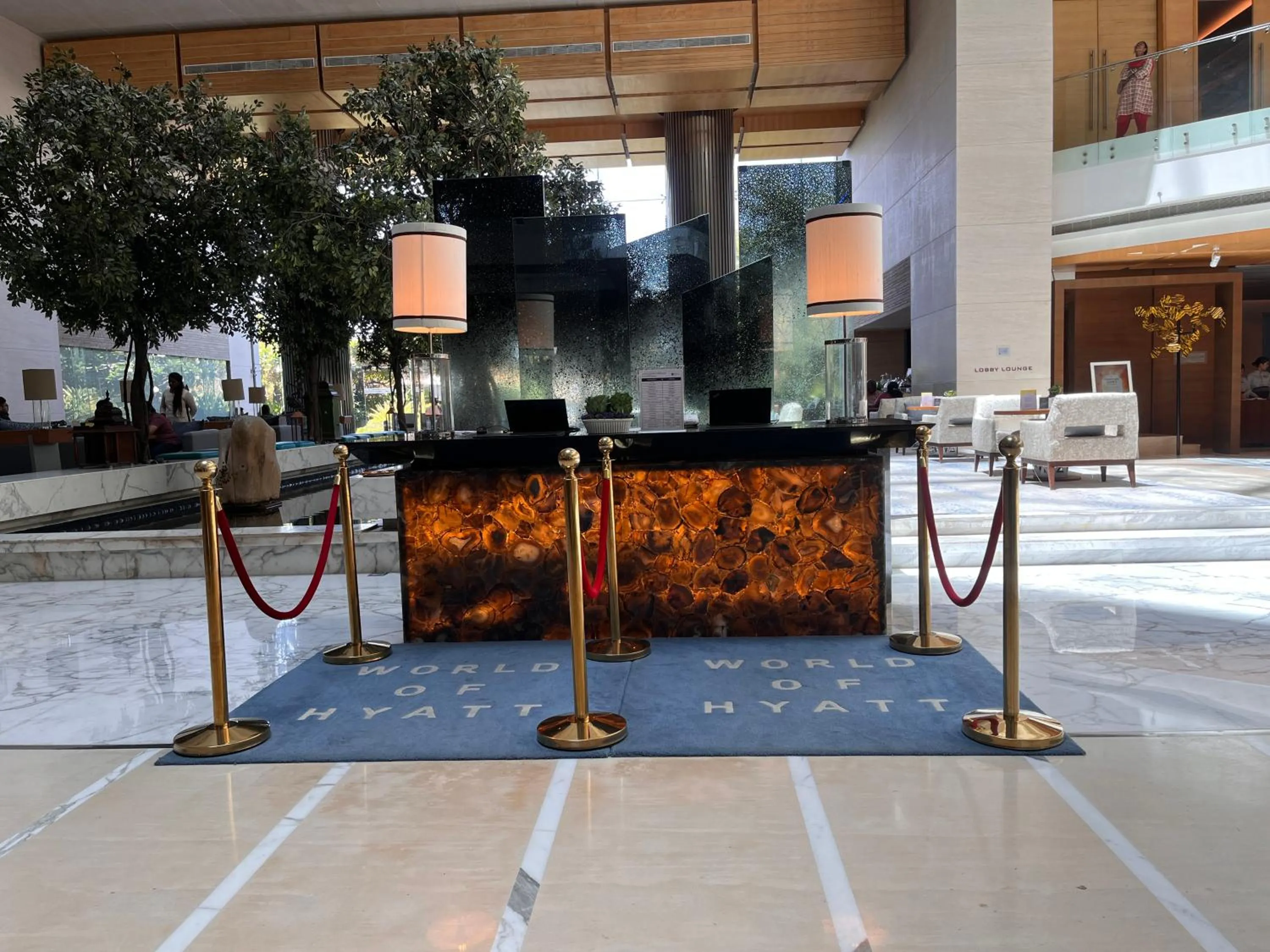 Lobby or reception in Hyatt Regency Chennai