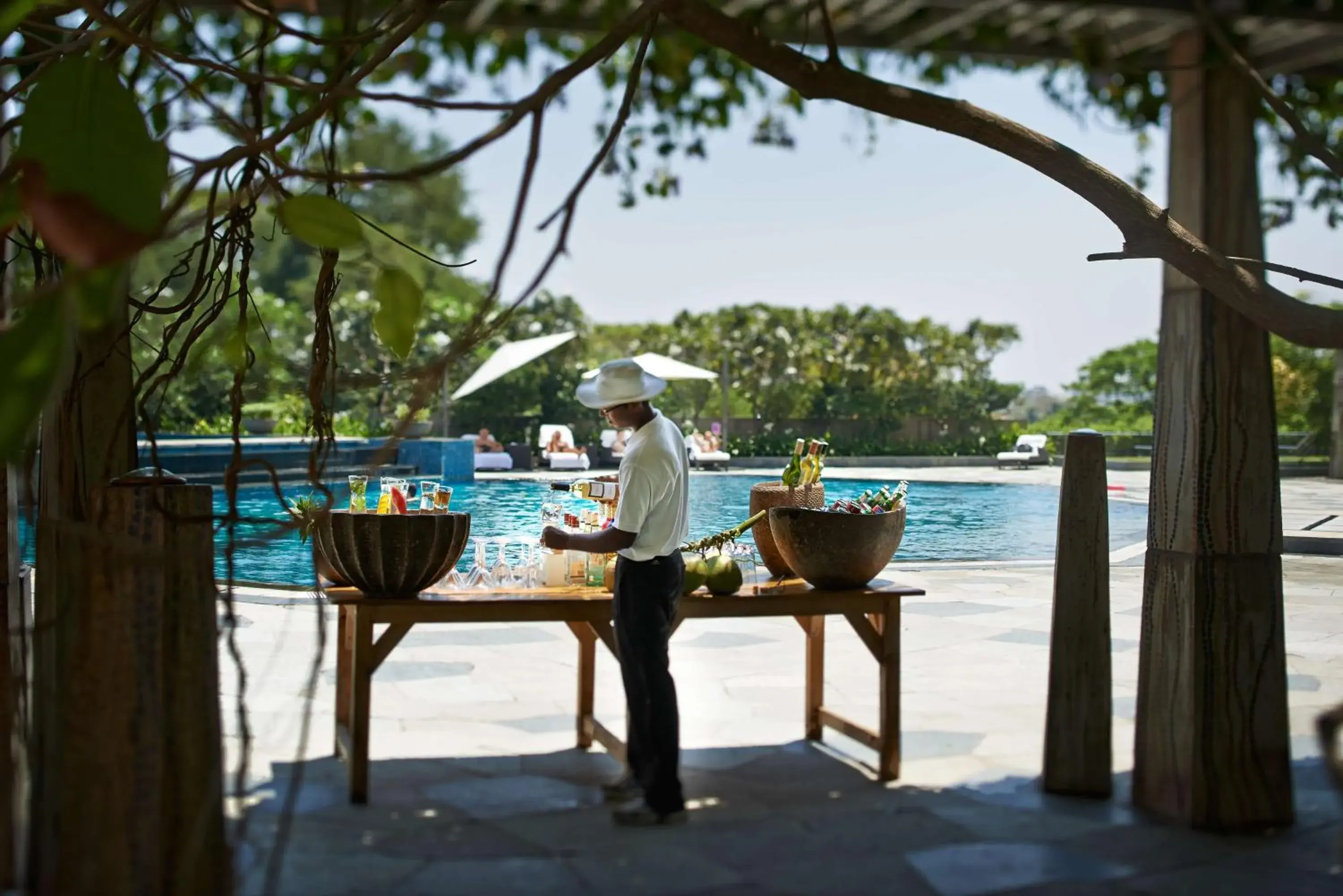 Swimming pool in Hyatt Regency Chennai Swimming pool in Hyatt Regency Chennai